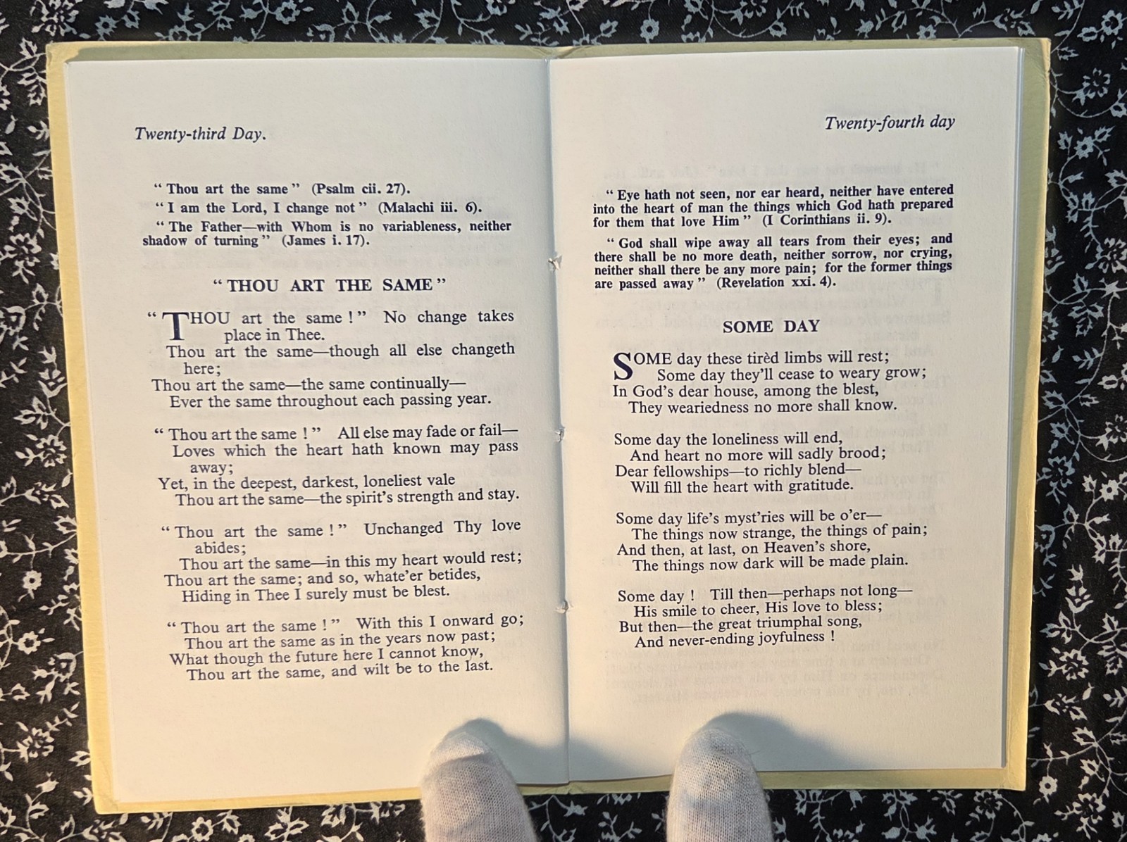 All The Days by J. Danson Smith, No. 23, The Meditation Series, Circa 1910s