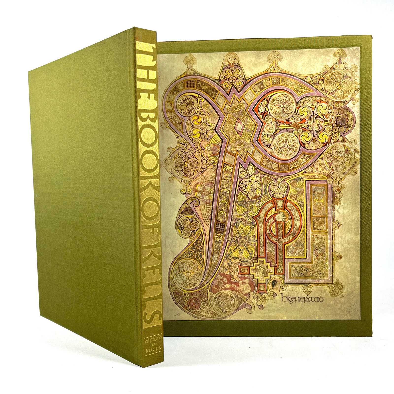 The Book of Kells, Francoise Henry, Alfred A Knopf, 1974, Near Fine hardcover