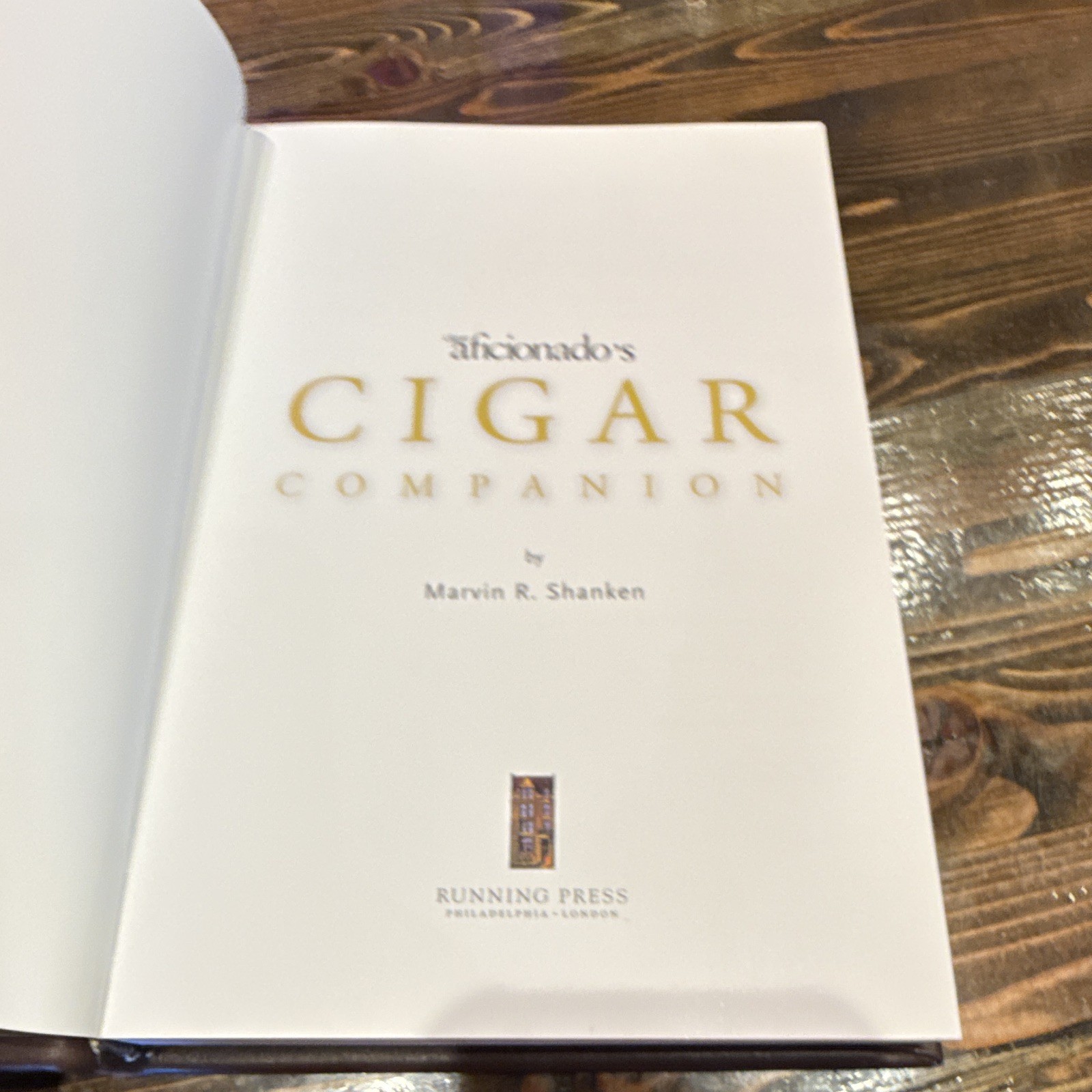 Cigar Companion Book Faux Leather Bound HC by Marvin R. Shanken 2005 (stunning)