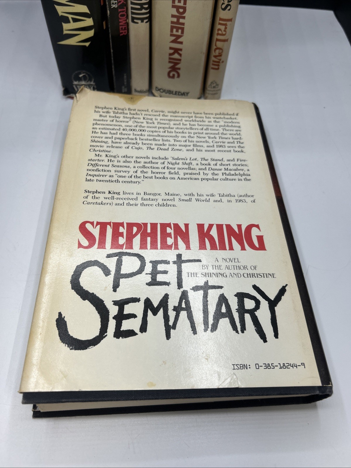 Stephen King Lot of 6 BCE Book Club & 1st edition The Stand Pet Semetary