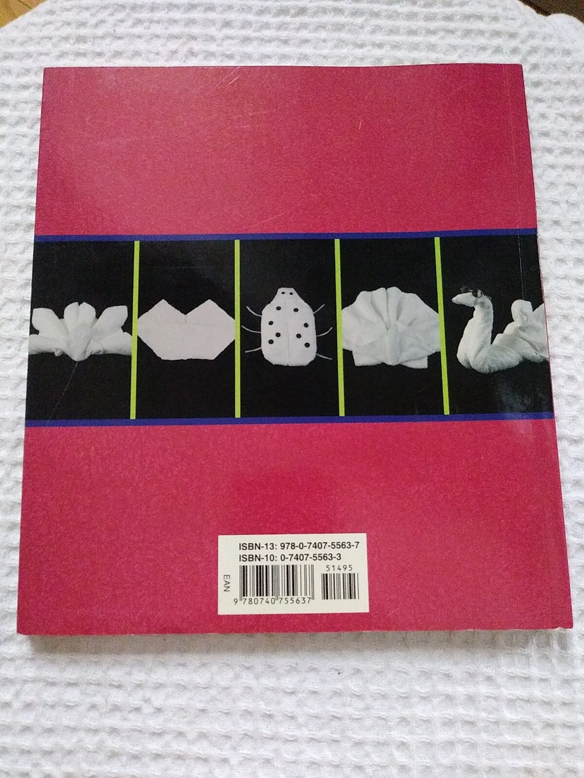 The Lost Art of Towel Origami – Paperback By Jenkins, Alison – VGC Free Ship!!