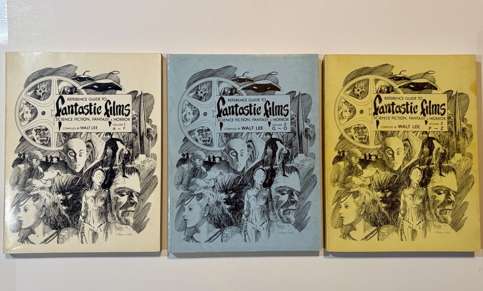 Reference Guide To Fantastic Films:Sci-Fi Fantasy & Horror 1896~1966 3 Book Set