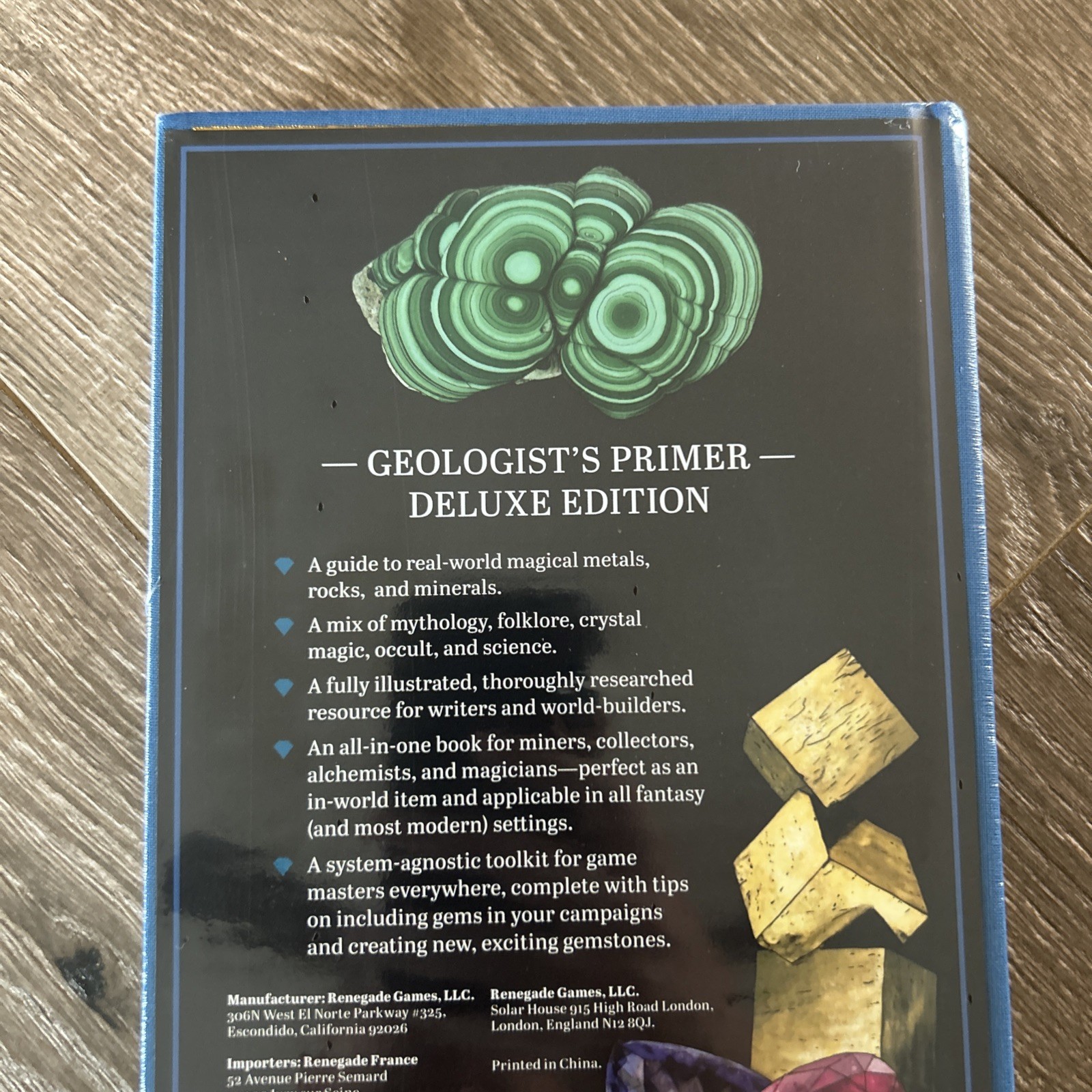 Geologist Primer Deluxe Edition RPG Roll Playing Fantasy Toolkit Game Masters