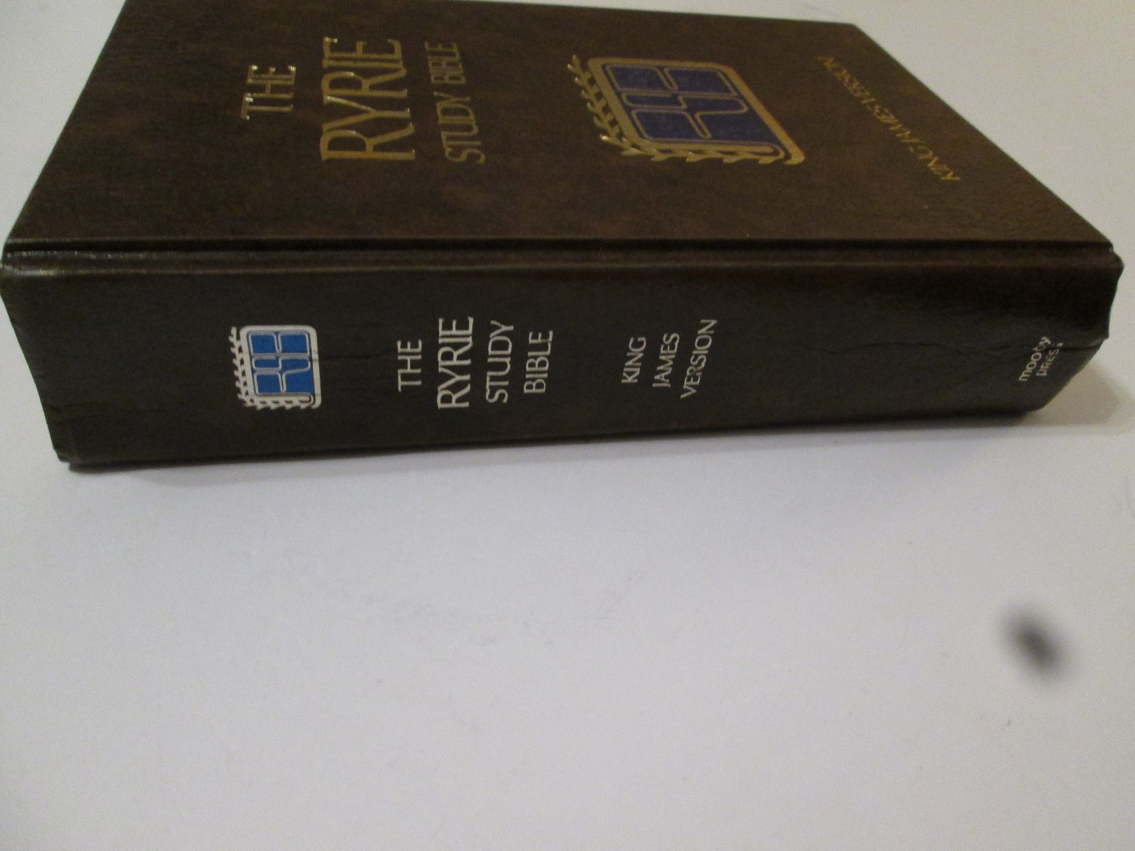 The Ryrie Study Bible King James Version 1978 Hardcover KJV Maps