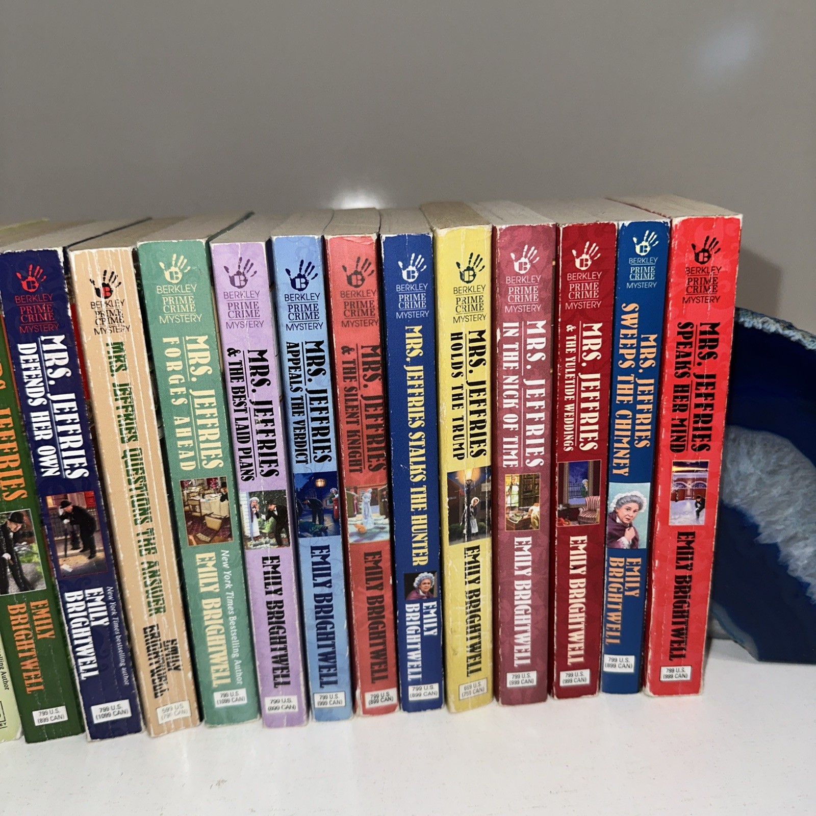 MRS. JEFFRIES Complete Set Series 1-41 by Emily Brightwell See Description.