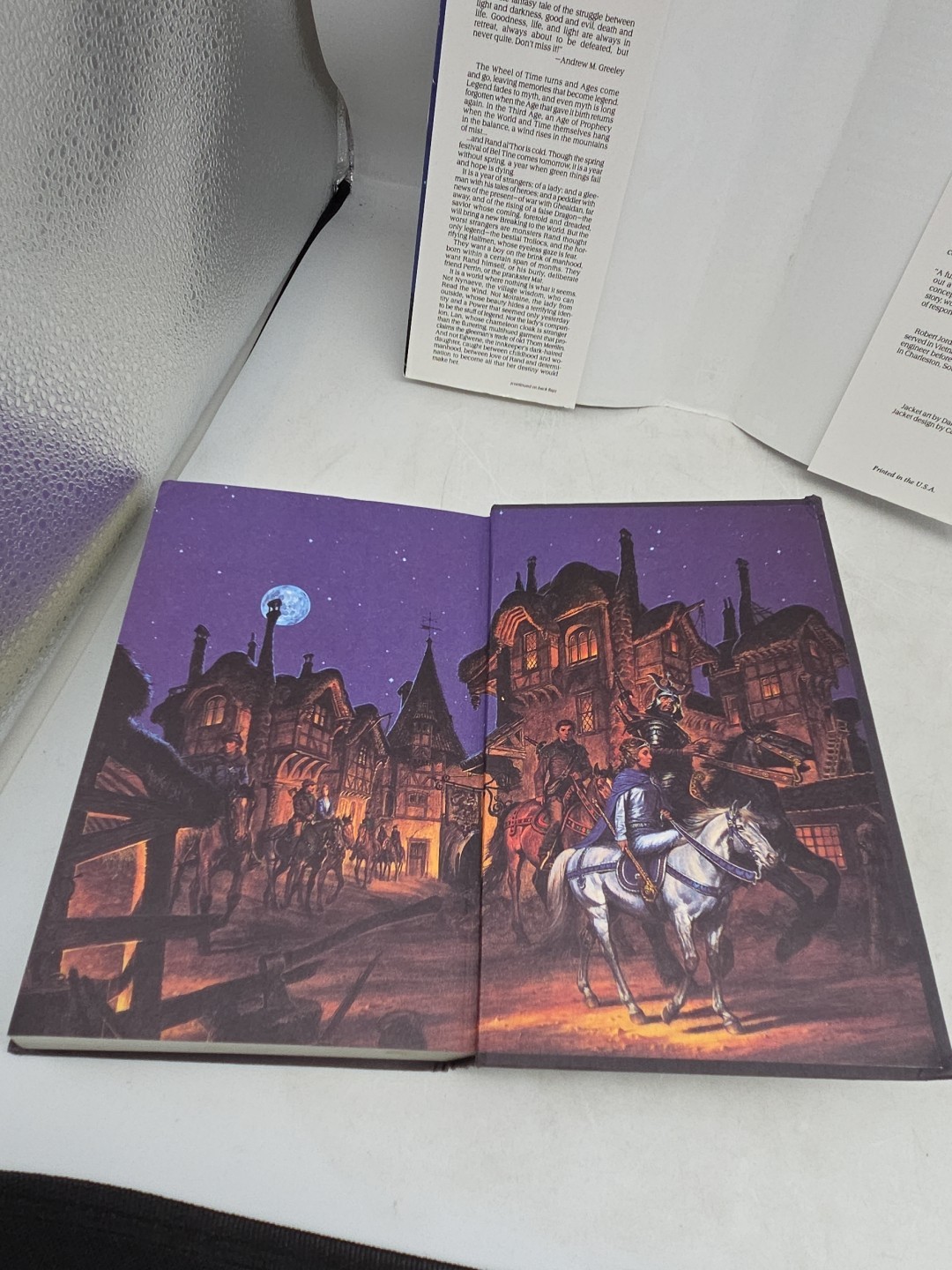 Eye of the World: Book One of the Wheel of Time, Robert Jordan, 1990, Hardcover
