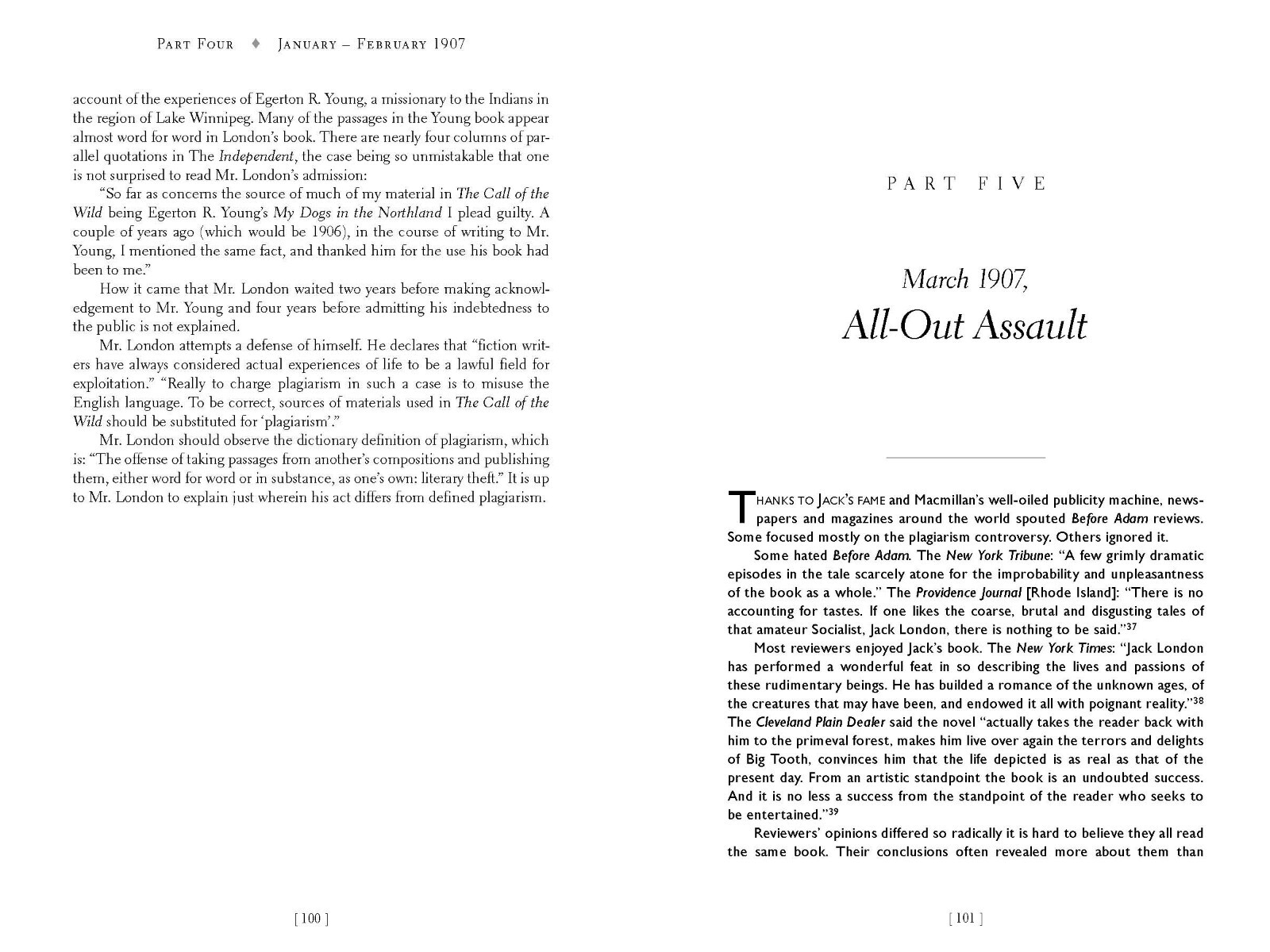 Brand new unread copy JACK LONDON’S BEFORE ADAM BATTLES „It’s a stunner.“