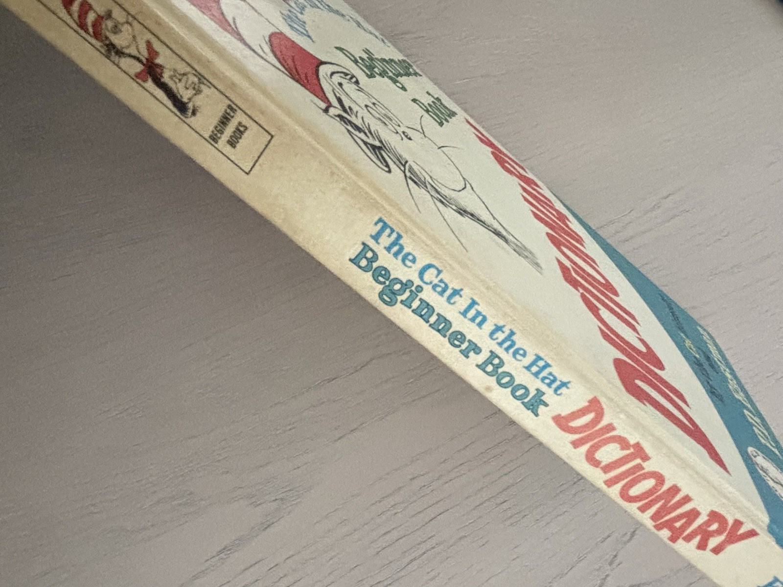 Vintage Dr Seuss Childrens Book Lot of 3- ABC, In A People House, Dictionary HC