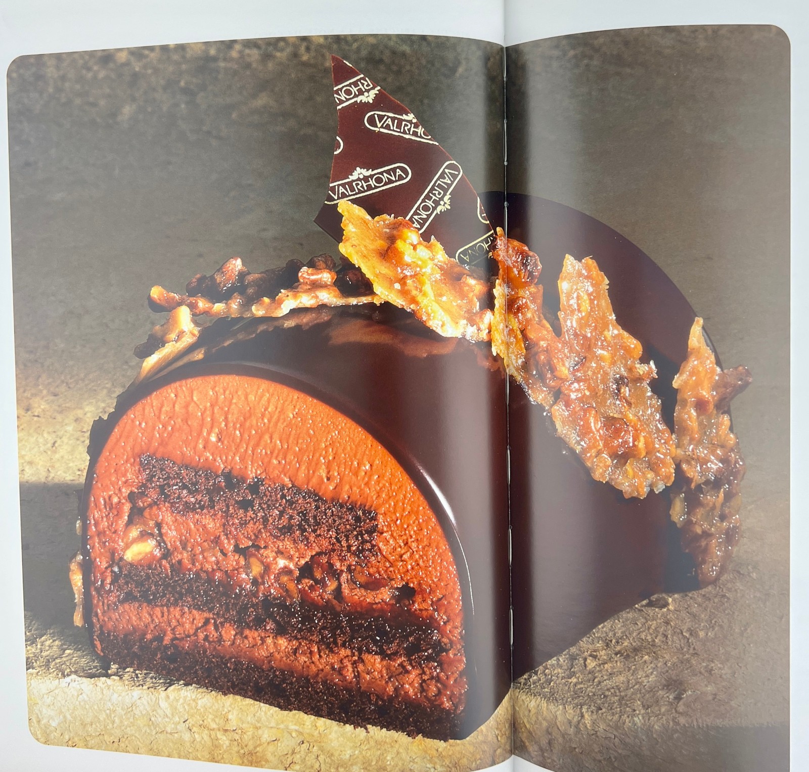Au Coeur des Saveurs Frederic Bau Pastry Baking Cookbook French English Rare