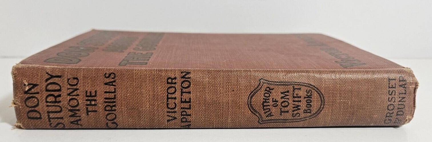 Don Sturdy Among the Gorillas by Victor Appleton, 1927 Grosset & Dunlap