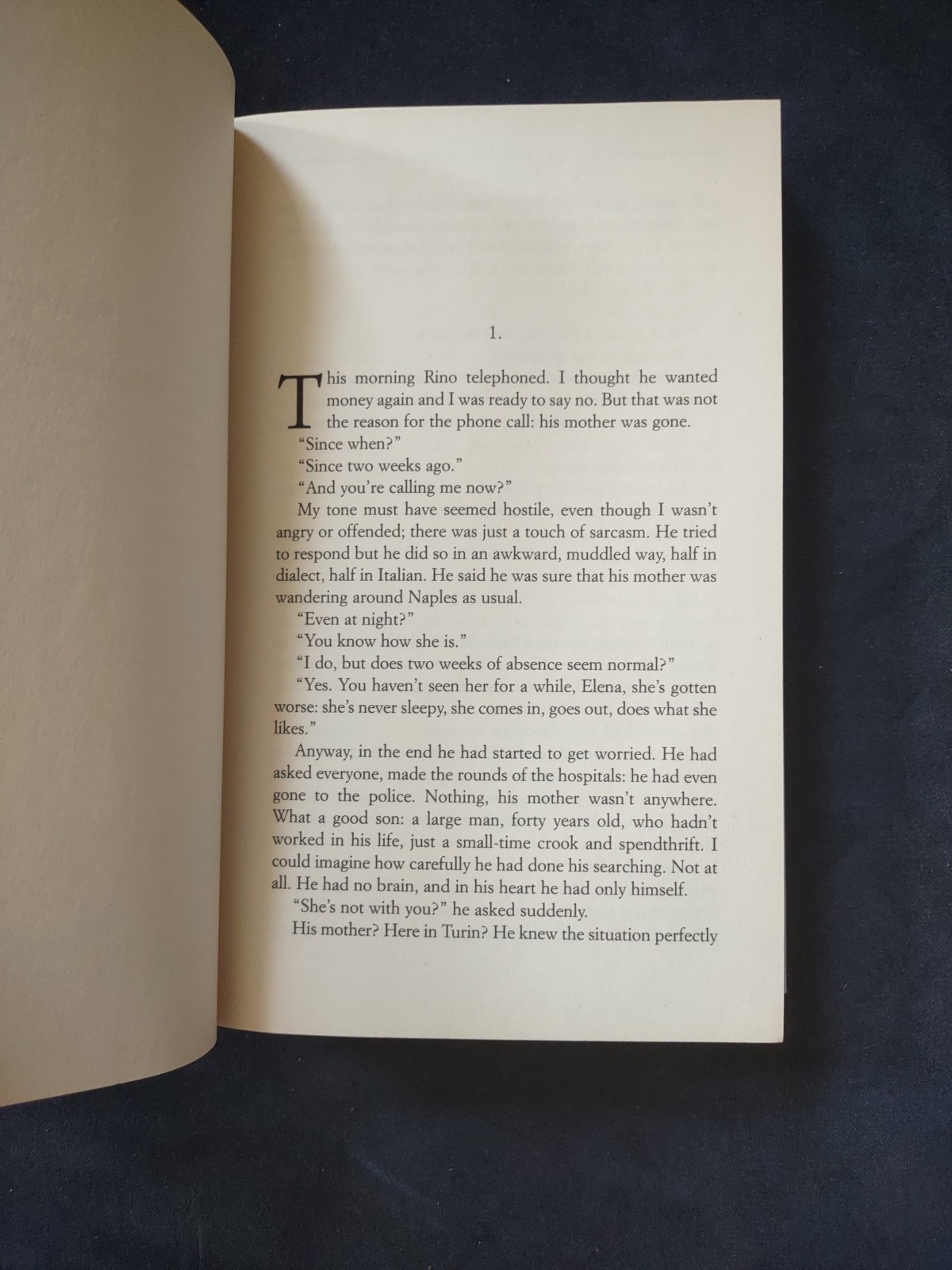 MY BRILLIANT FRIEND Neapolitan Novels Book One Softcover Ferrante Italian Author