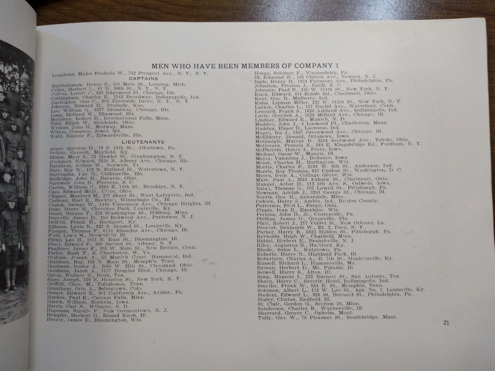 WWI History – motc souvenir medical officers training camp book 1917 (no cover)