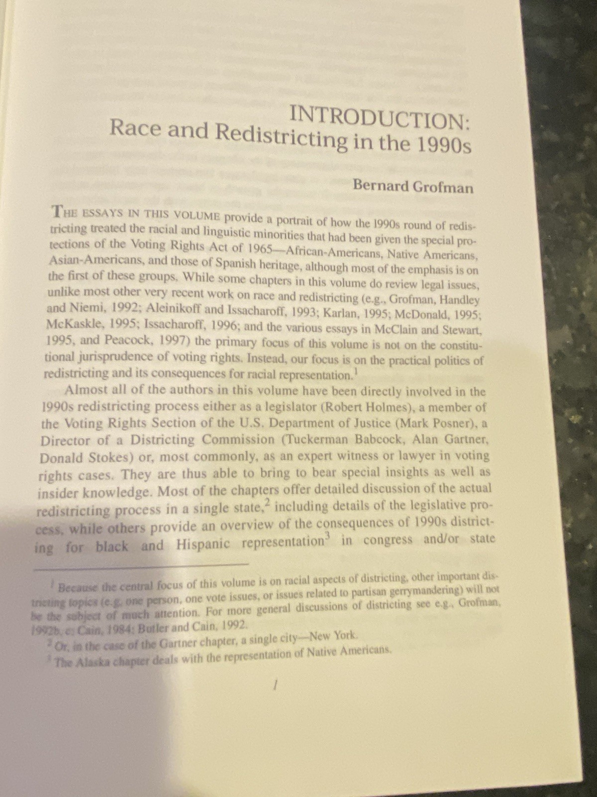 Race and Redistricting in the 1990s by Lisa Handley, Matthew Schousen, Mark…