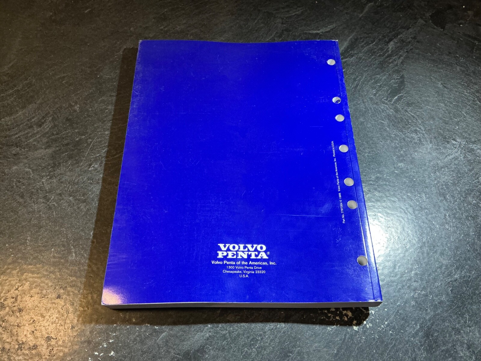 2000 Volvo Penta 4.3L, 5.0L, 5.7L, 8.2L EFI Diagnostic Workshop Manual