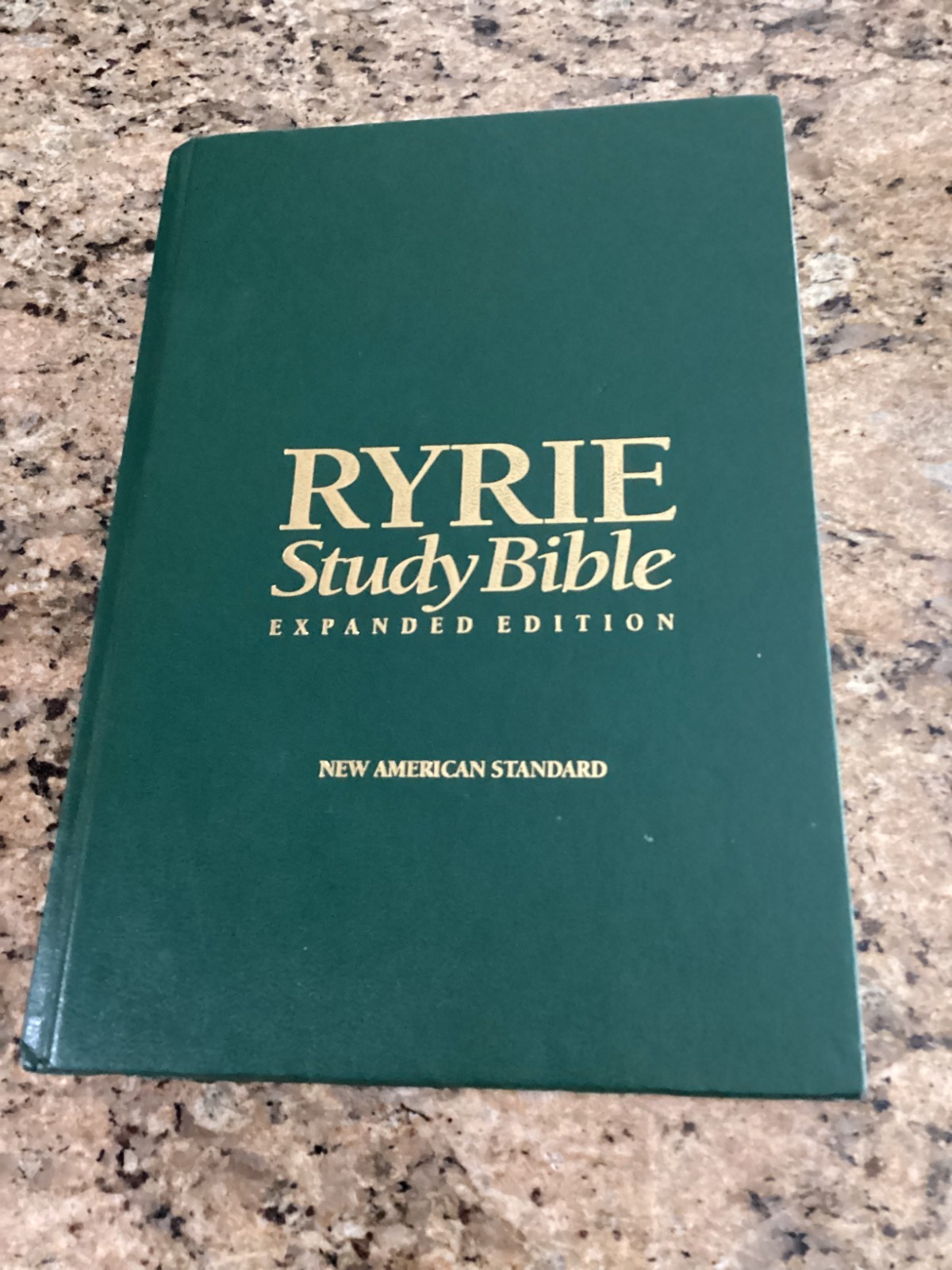 Ryrie Study Bible Expanded Edition New American Standard Bible 1995 Hardcover Vg