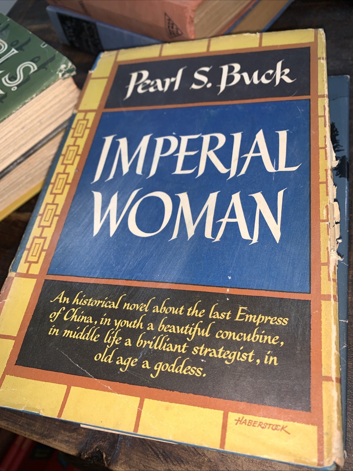 Lot of 6 Pearl S Buck Vintage Hardcover Books, 1940s-1960s, Classic Novels, RARE