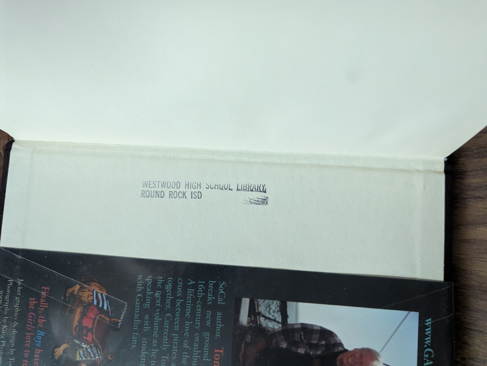 BOOK IV – GAMADIN: GAZZ – Tom Kirkbride – EUC, Hardcover, Ex-Library Book