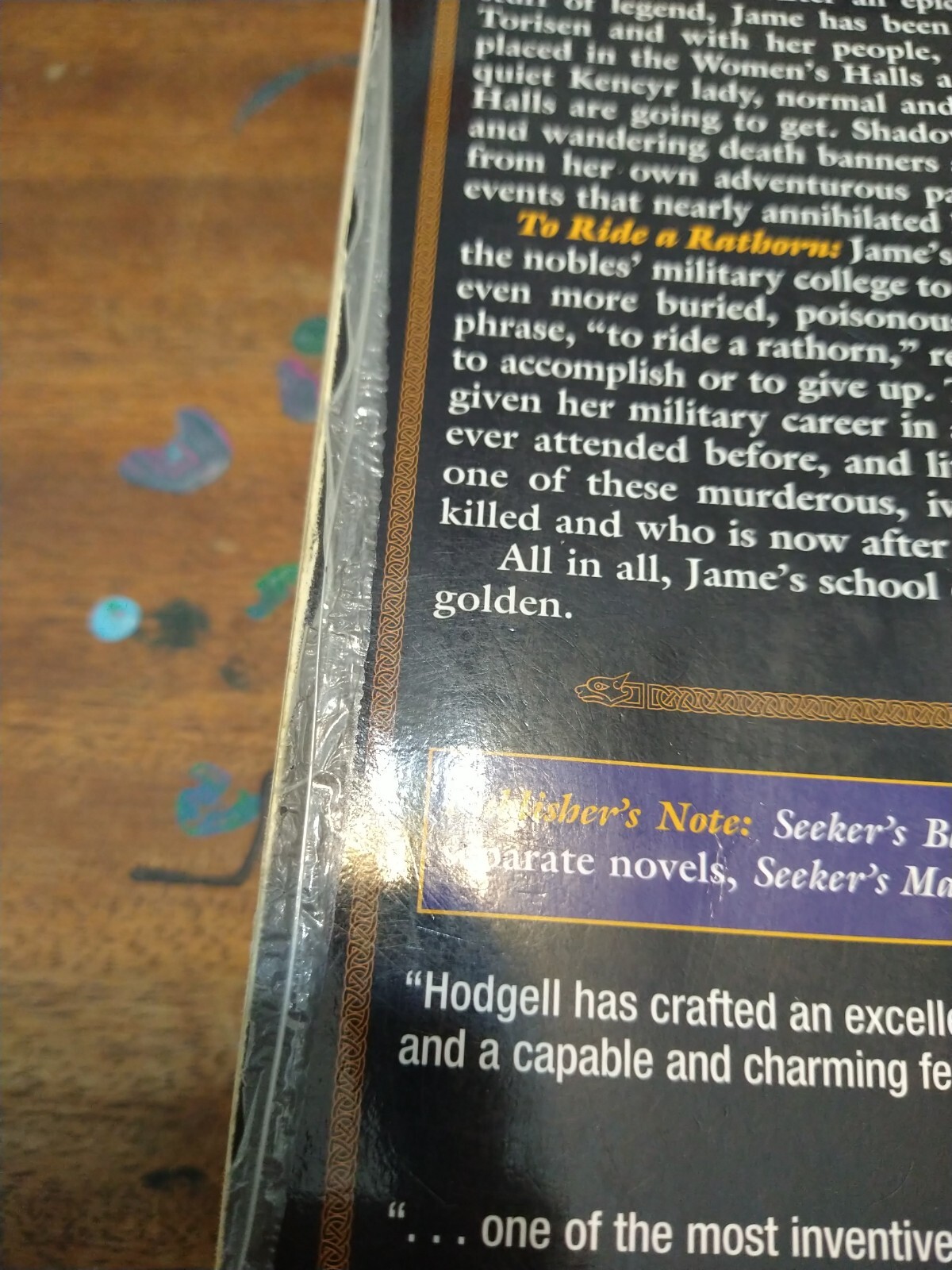 Seeker’s Bane by P.C. Hodgell, SC/Trade, 2009, Baen Fantasy