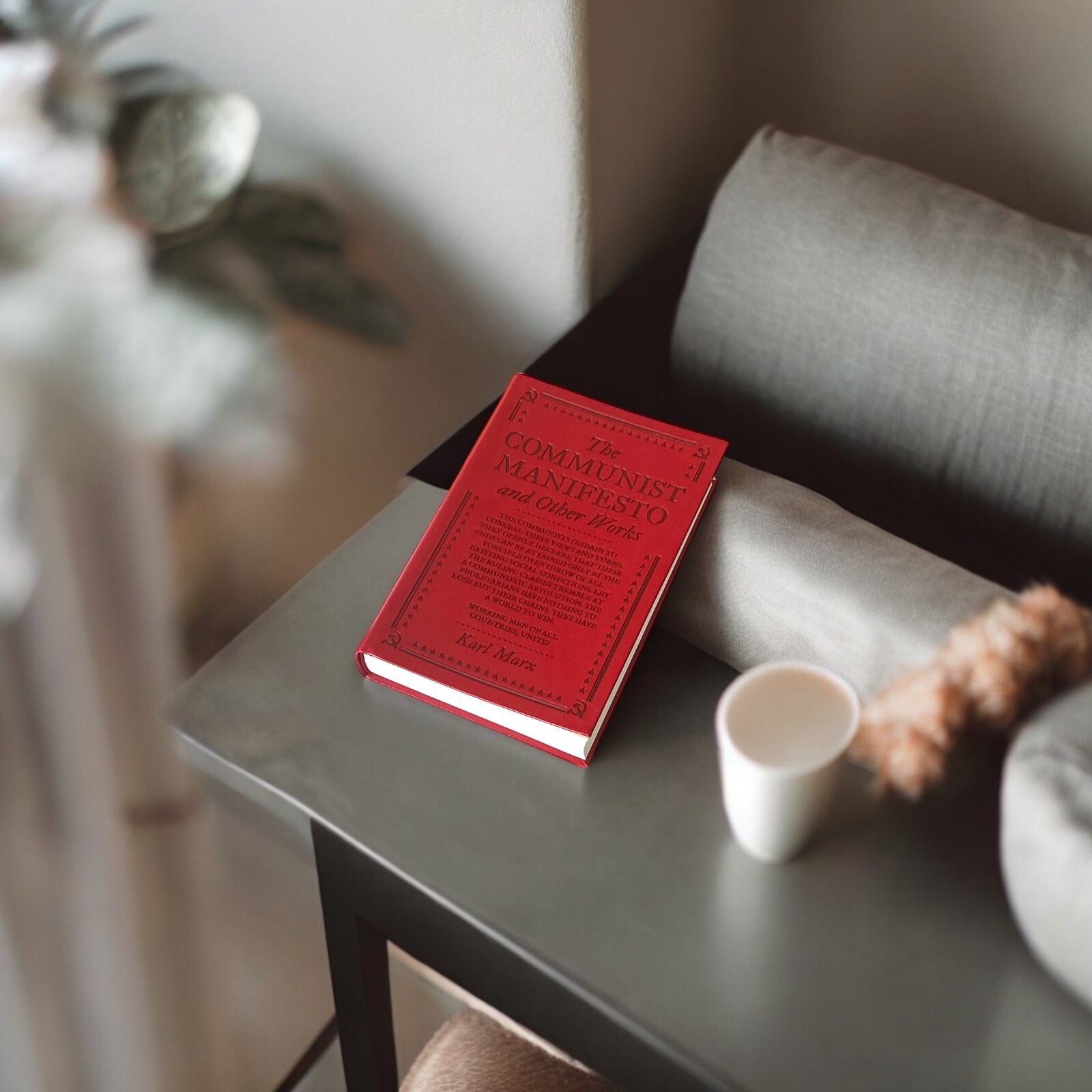 THE COMMUNIST MANIFESTO & Other Works by Karl Marx Faux Leather Flexi Bound NEW