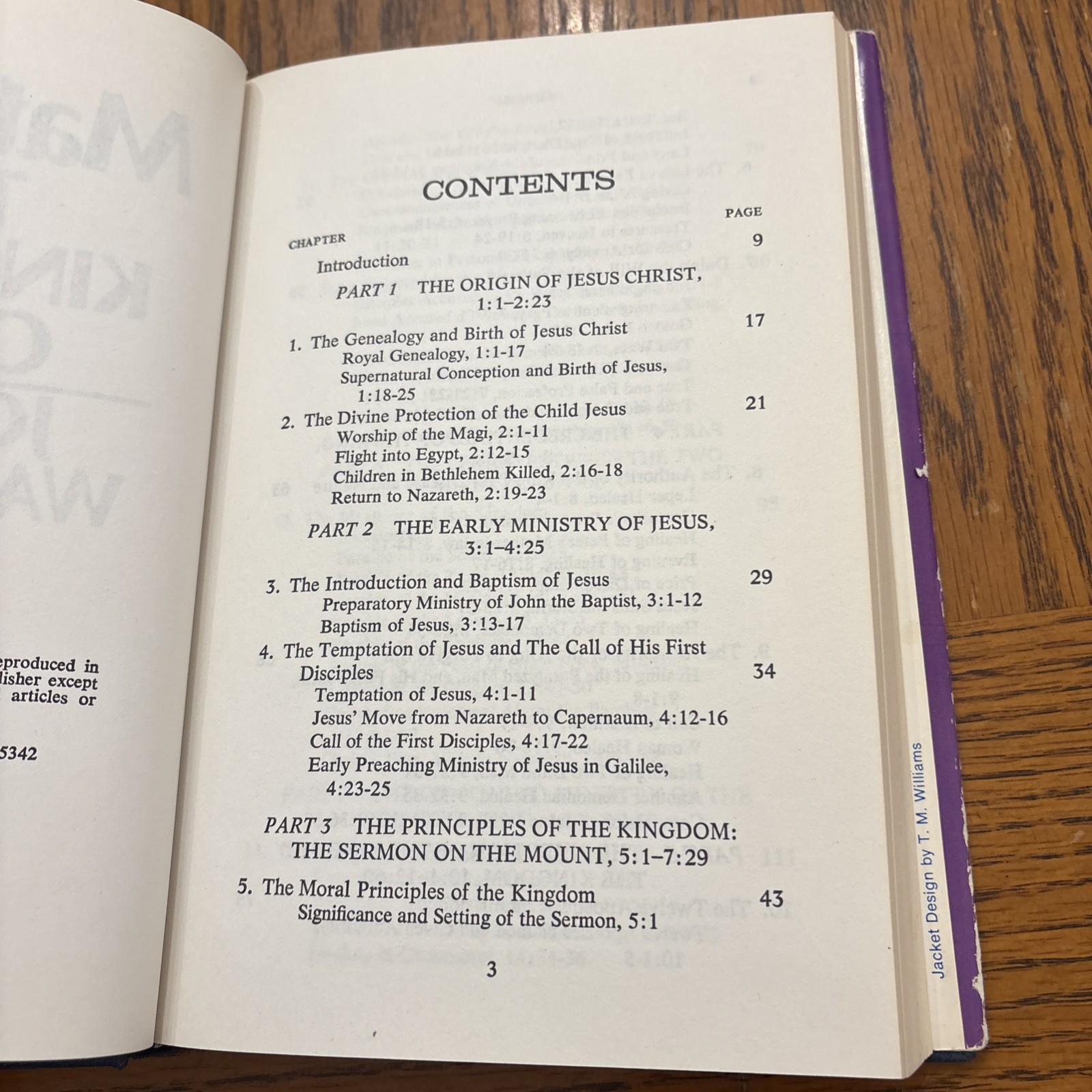 Matthew Thy Kingdom Come By John F. Walvoord HBDJ