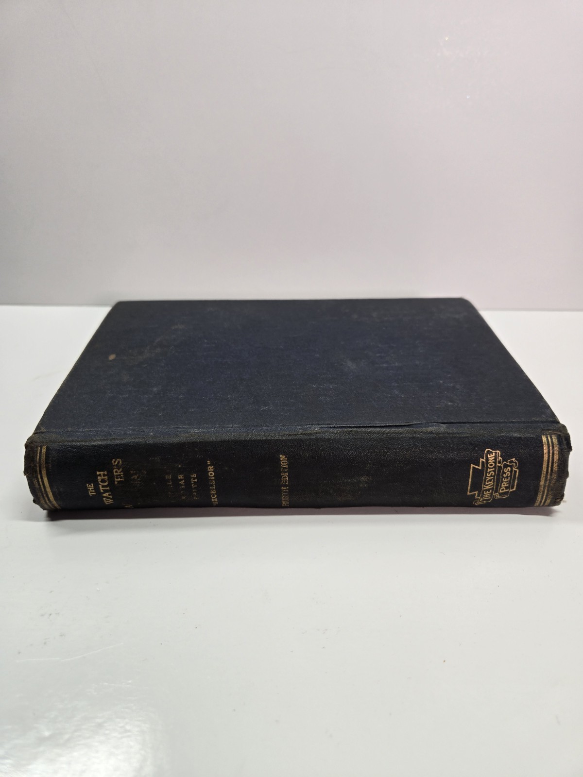 The Watch Adjusters Manual Charles E. Fritts 1912 Hardcover Book Fourth Edition