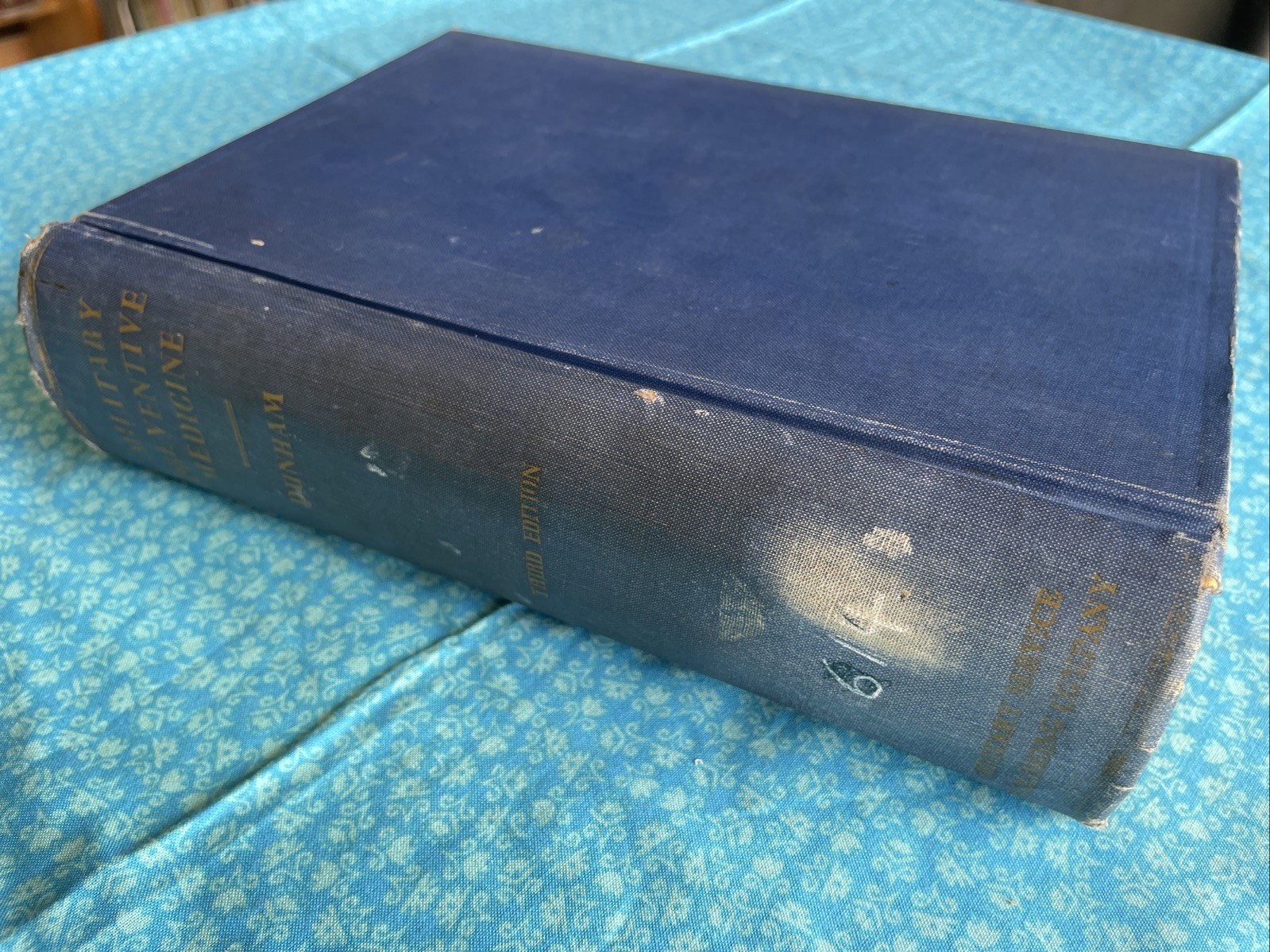 Military Preventative Medicine, 3rd Edition by G. Dunham (1940 VTG Illustr. HC)