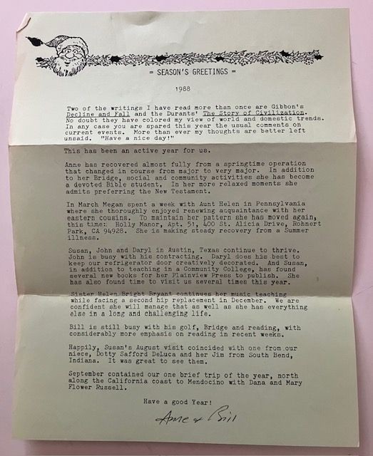 William E. Bright Avocations 1984 Book Archive Letters & Ephemera Poetry Lot