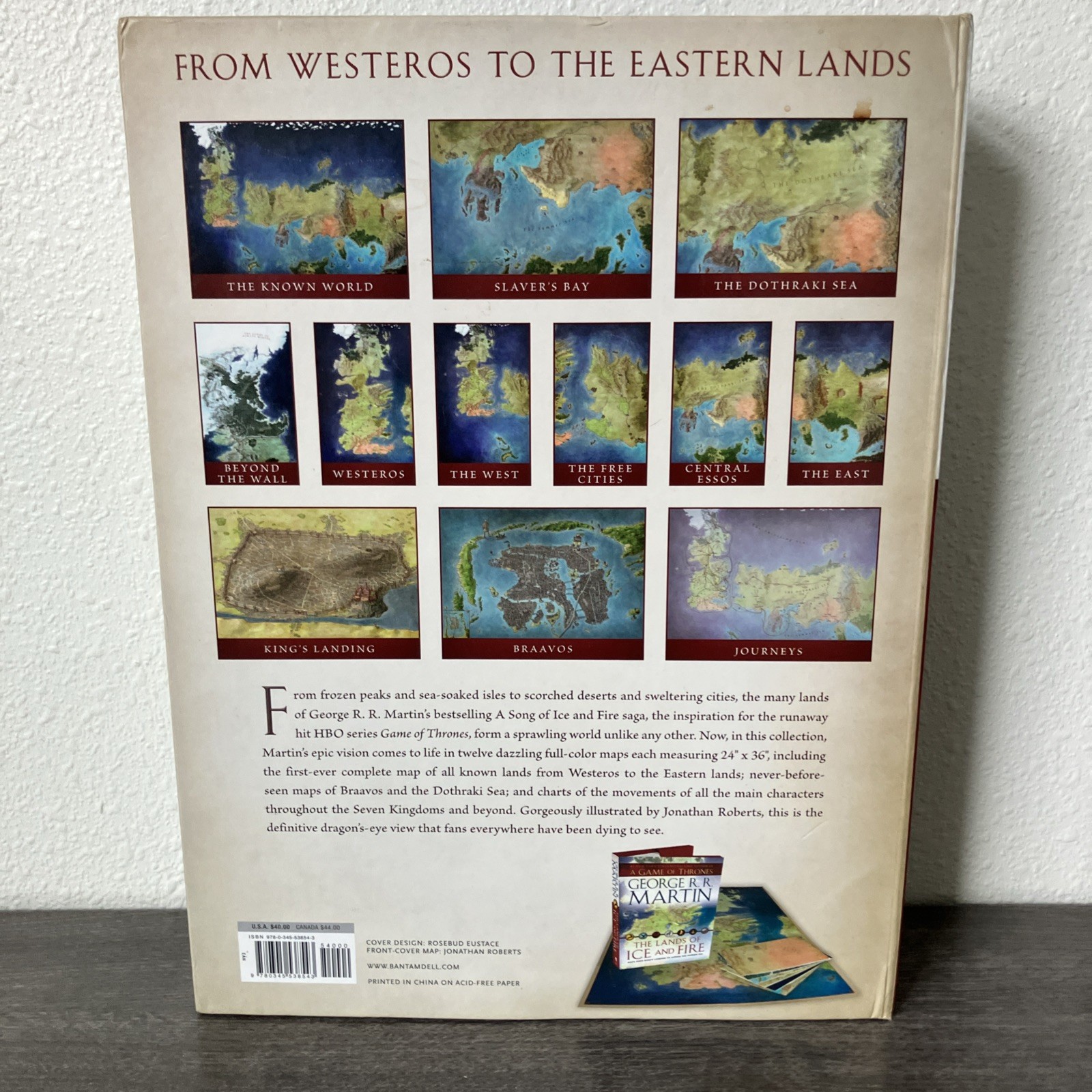 Lands of Ice and Fire (a Game of Thrones) : Maps from King’s Landing to Across..