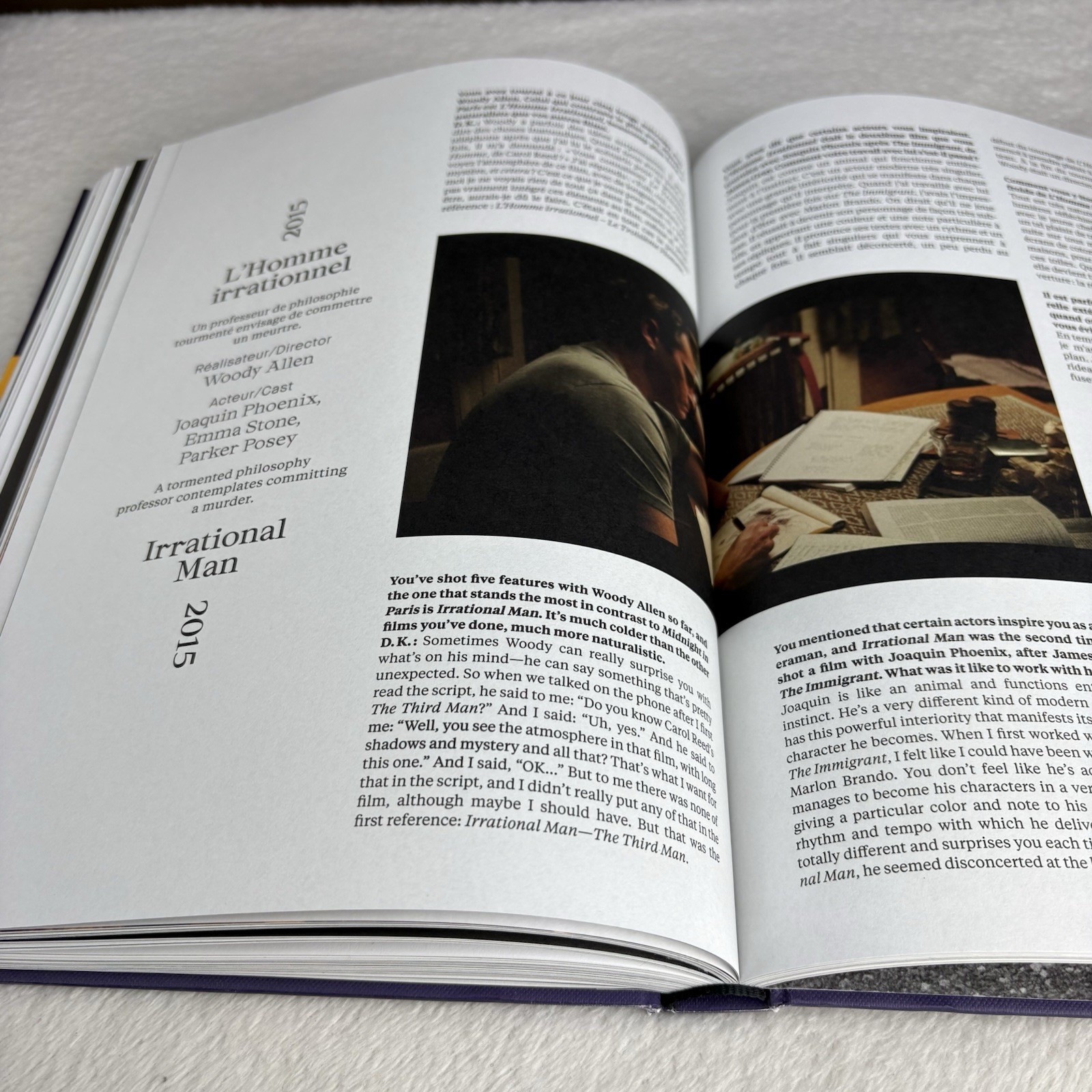 SIGNED! Conversations with Darius Khondji by Jordan Mintzer Cinematography Book