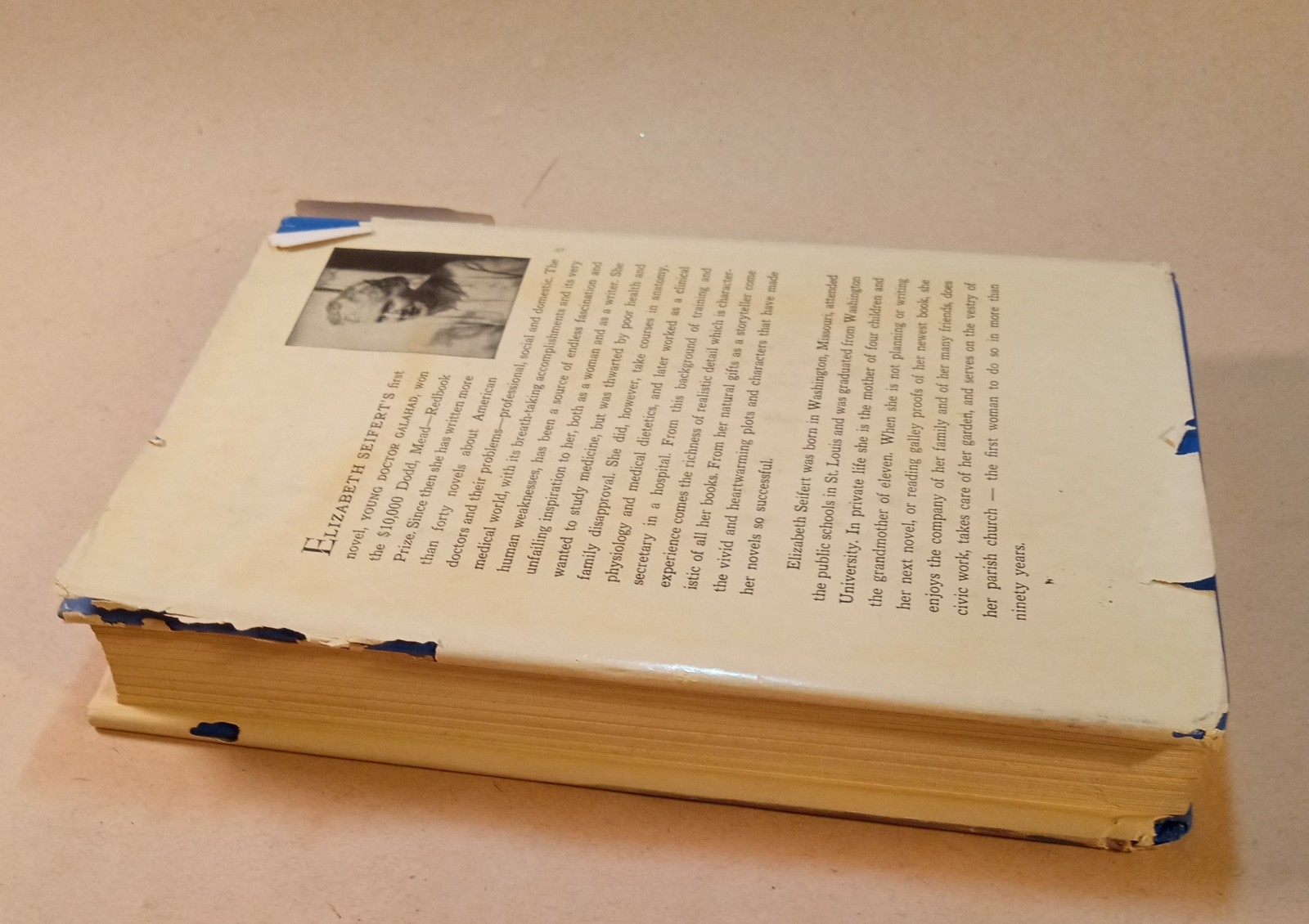 „Legacy For A Doctor“ Novel. Vgt 1963. Elizabeth Seifert. 272 Pages. Sad Dust…