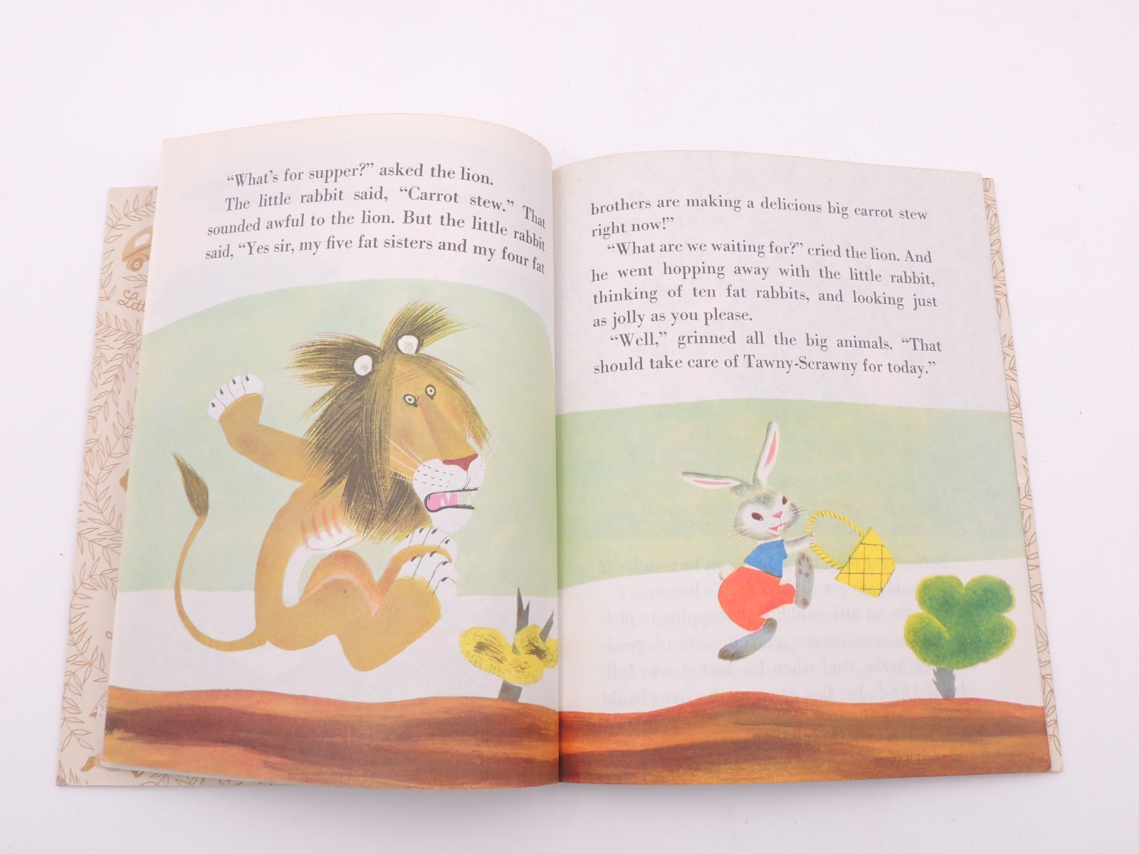 Vintage 1978 Tawny Scrawny Lion #138 (Little Golden Book) 11th Print .59 Edition