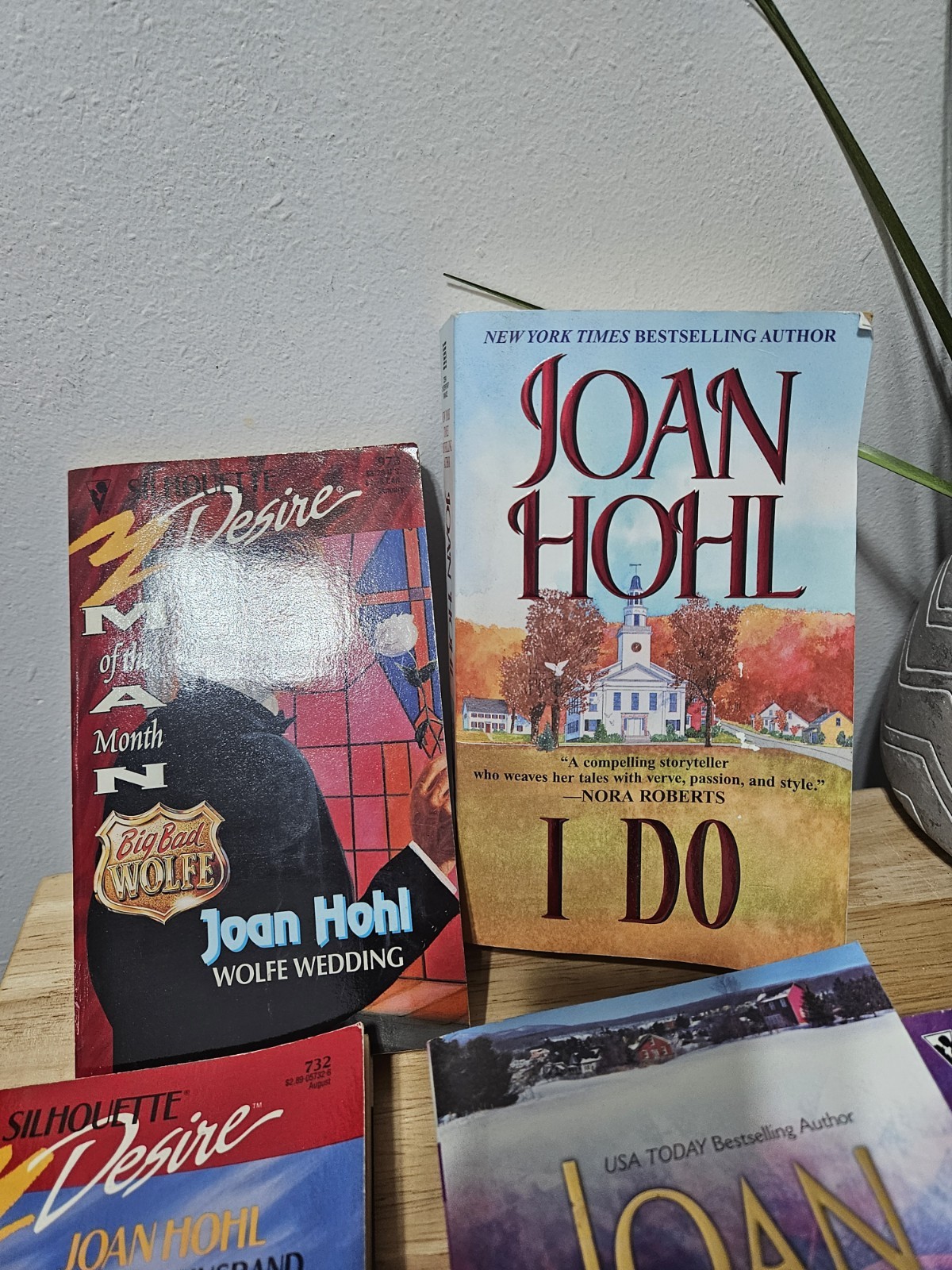 Lot Of 8 Joan Hohl Paperback Books TITLES SEEN