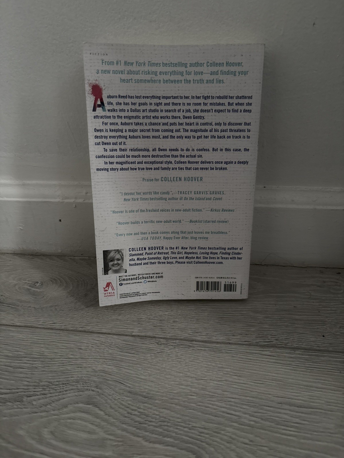 Colleen Hoover Book Bundle Lot of 5 Paperback Books Good Condition