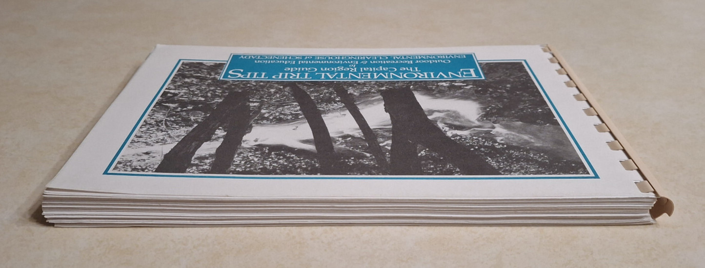 Vintage Capital Region Schenectady NY Hiking Guide Book Camping Albany Saratoga