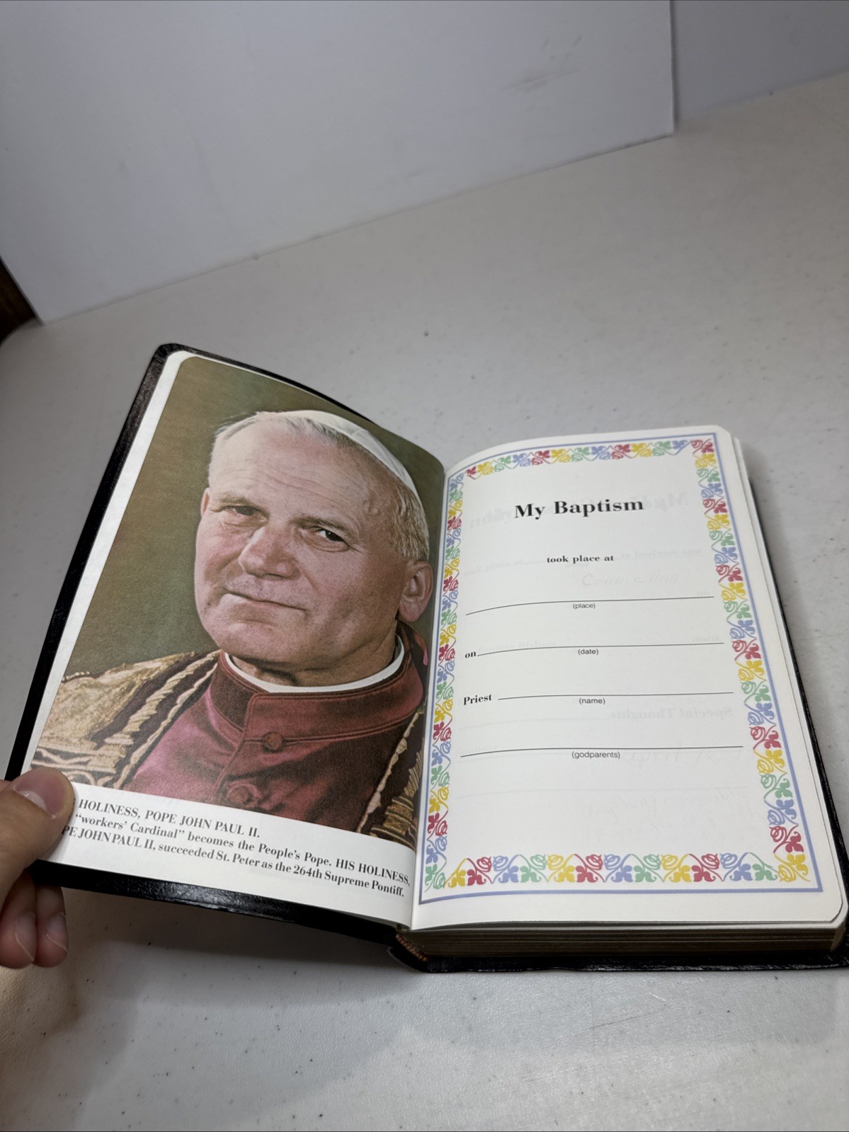 The New American Holy Bible 1991 Catholic Edition 9053 Copyright 1987