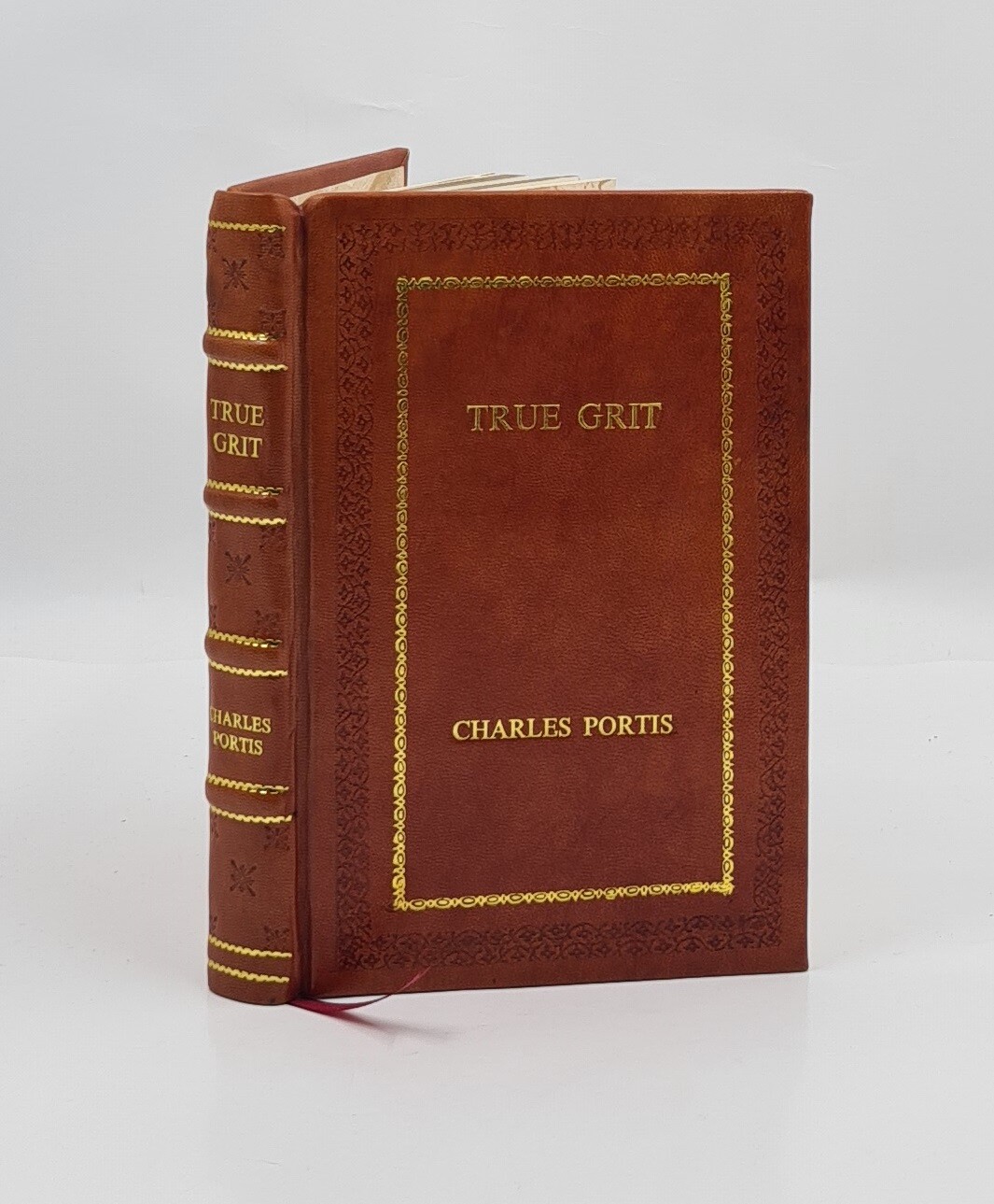 True Grit by Portis, Charles [PREMIUM LEATHER BOUND]