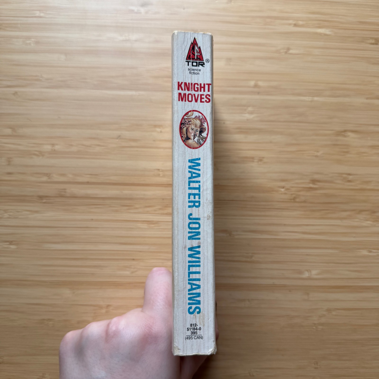 Knight Moves by Walter Jon Williams 1985 Tor Paperback Vintage SF