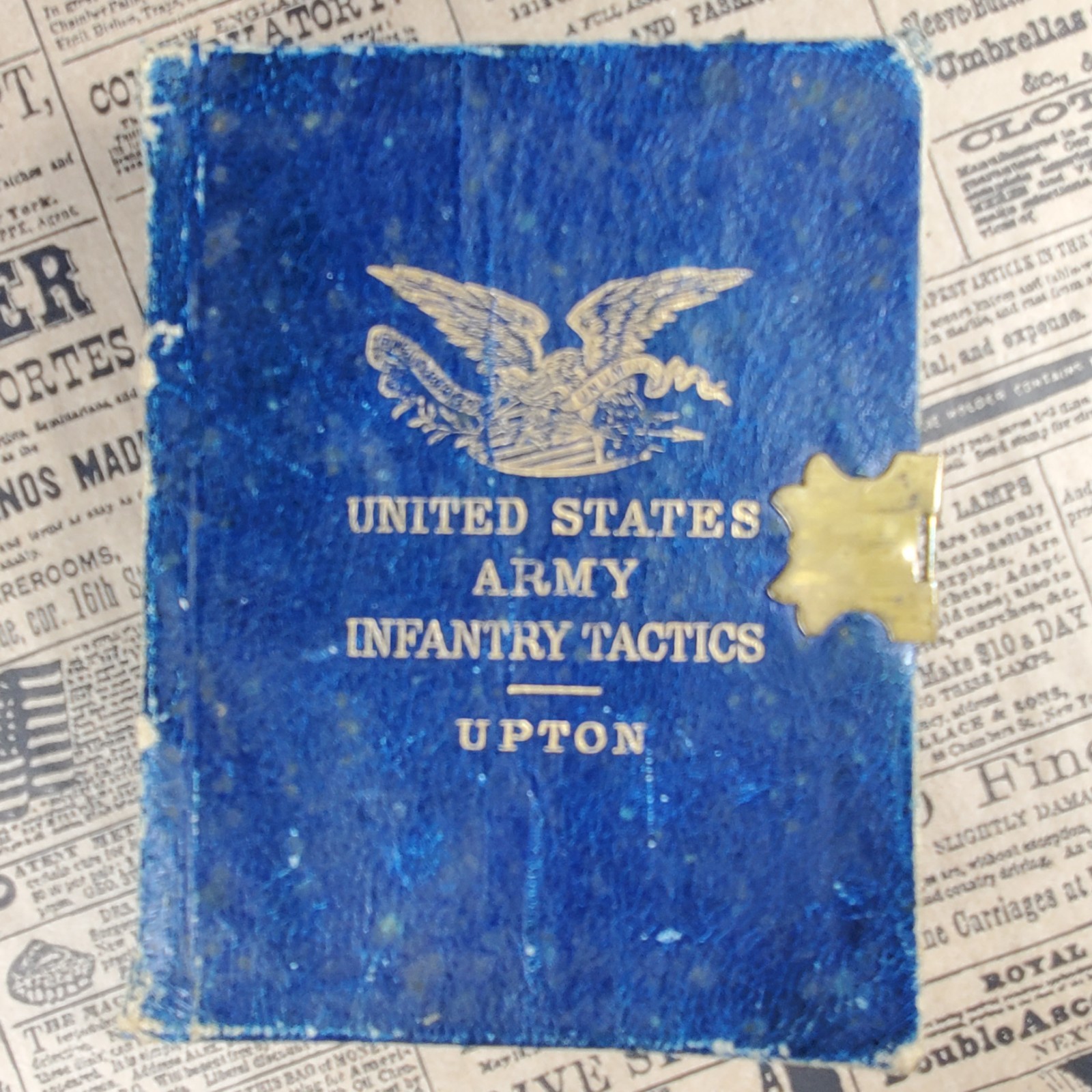 United States Army Infantry Tactics Book Upton 1886 American Military Antique