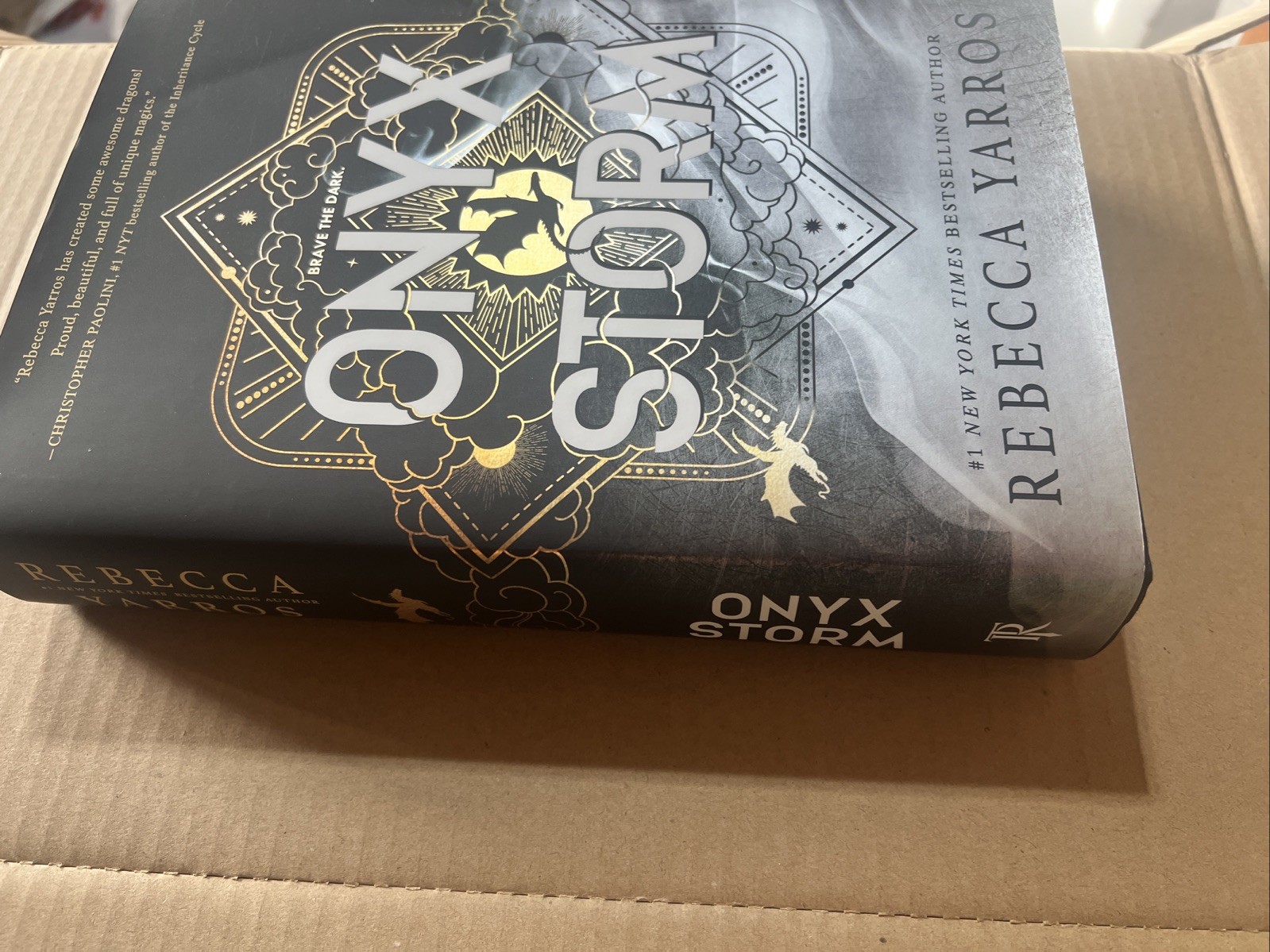 Onyx Storm (Wing and Claw Collection) by Rebecca Yarros (2025, Hardcover)