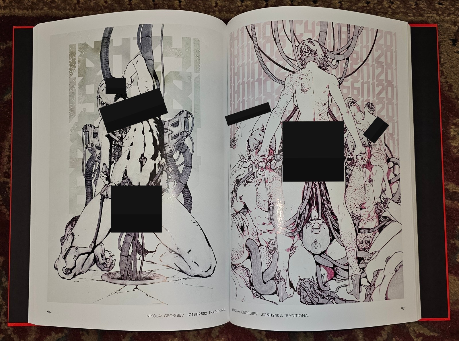 #hardcover2 Adult Artist Compilation Book