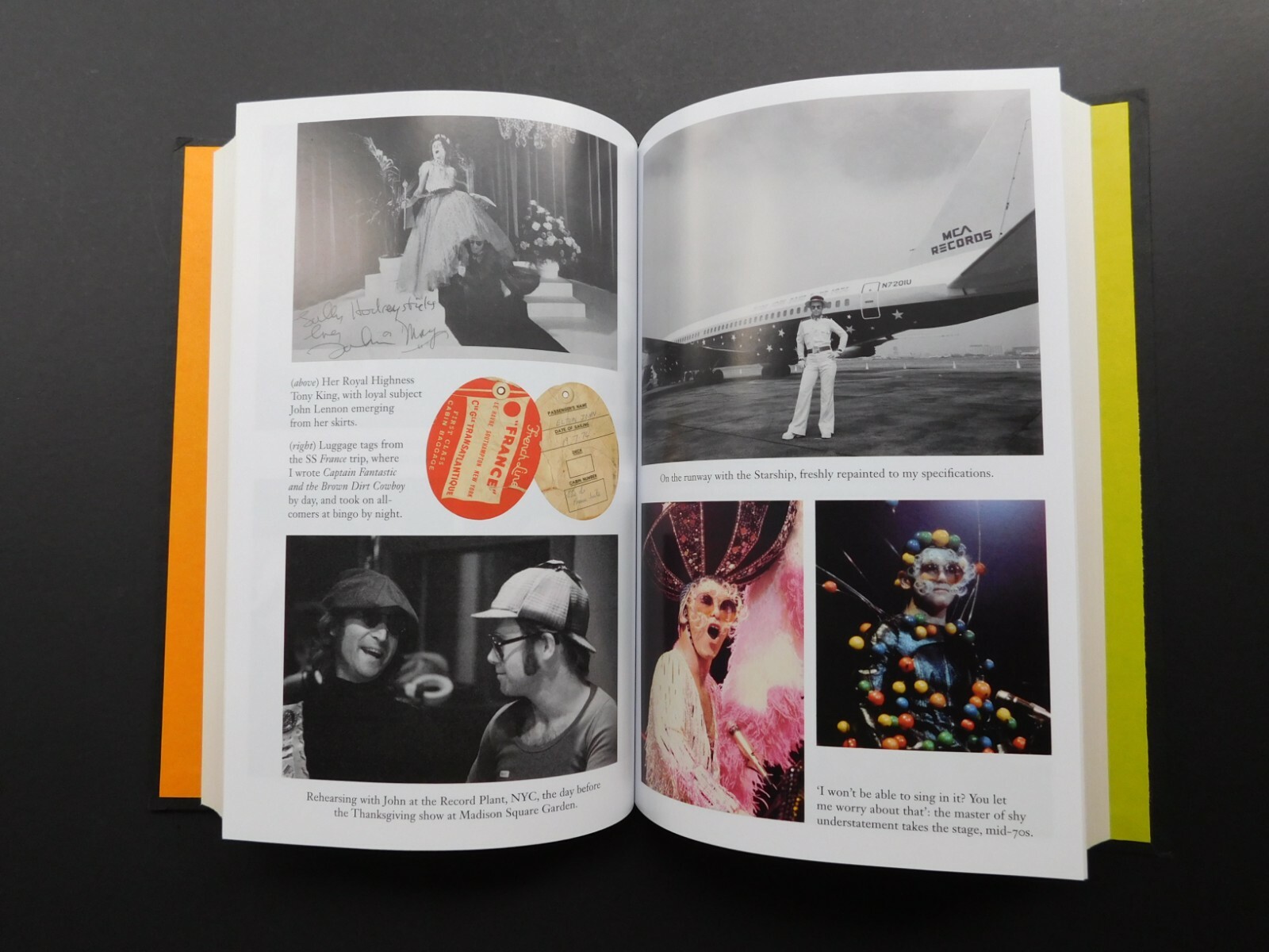 ELTON JOHN 2019 autobiography true 1st ME Unread memoir 372 pages photos HCDJ