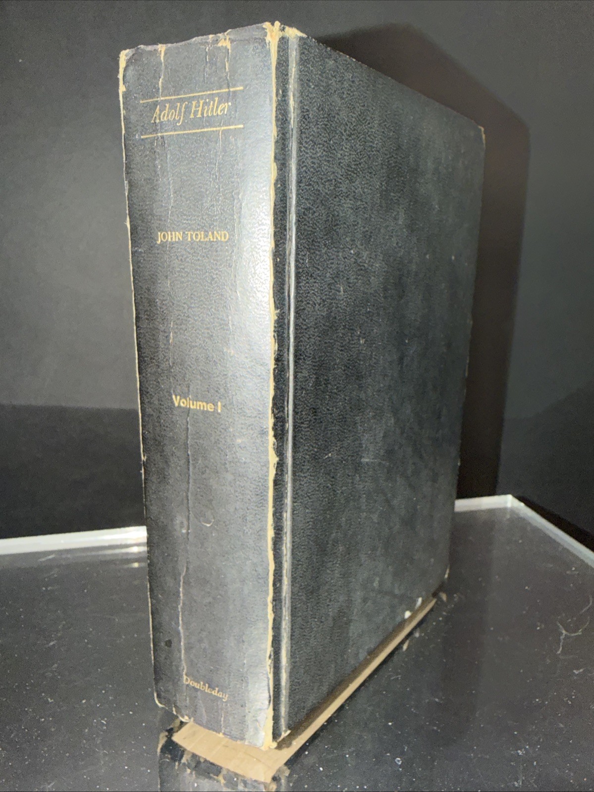 Adolf Hitler by John Toland (1976, Hardcover) vol 1 No DJ