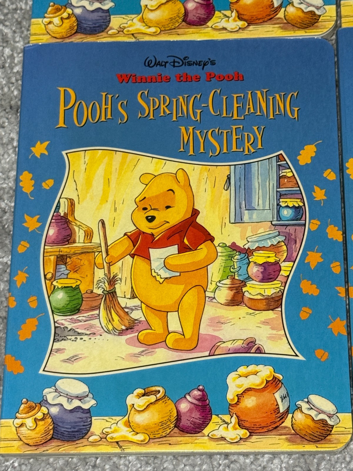 1998 Winnie the Pooh Storytime Fun 4 Board Book Box Set Hardcover