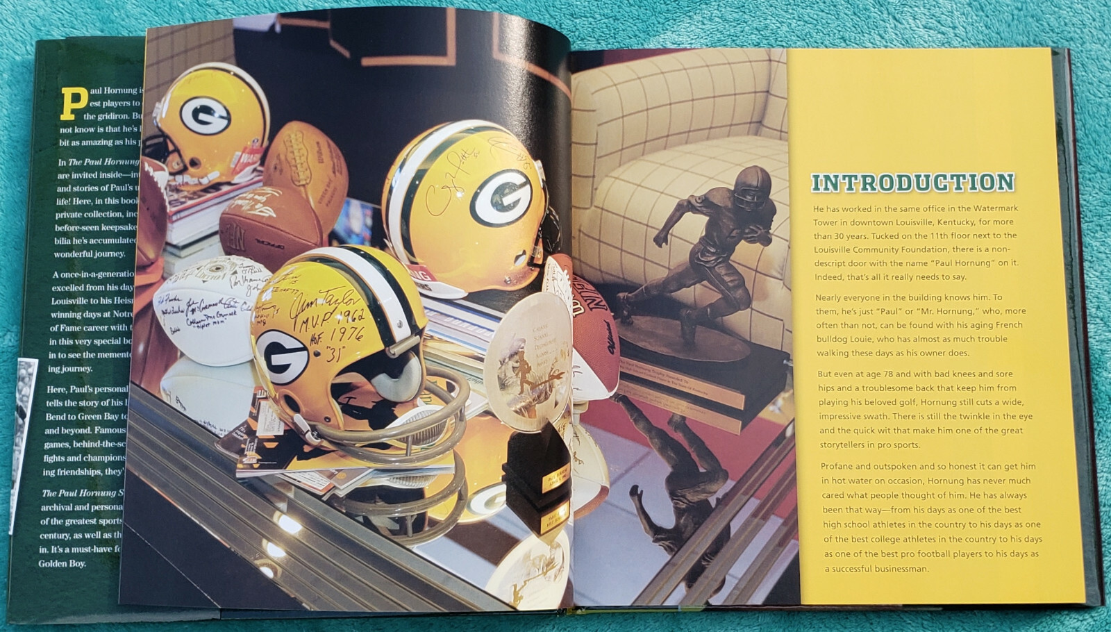 The Paul Hornung Scrapbook 2014 Hardcover 175 Pages Loaded With Great Photos