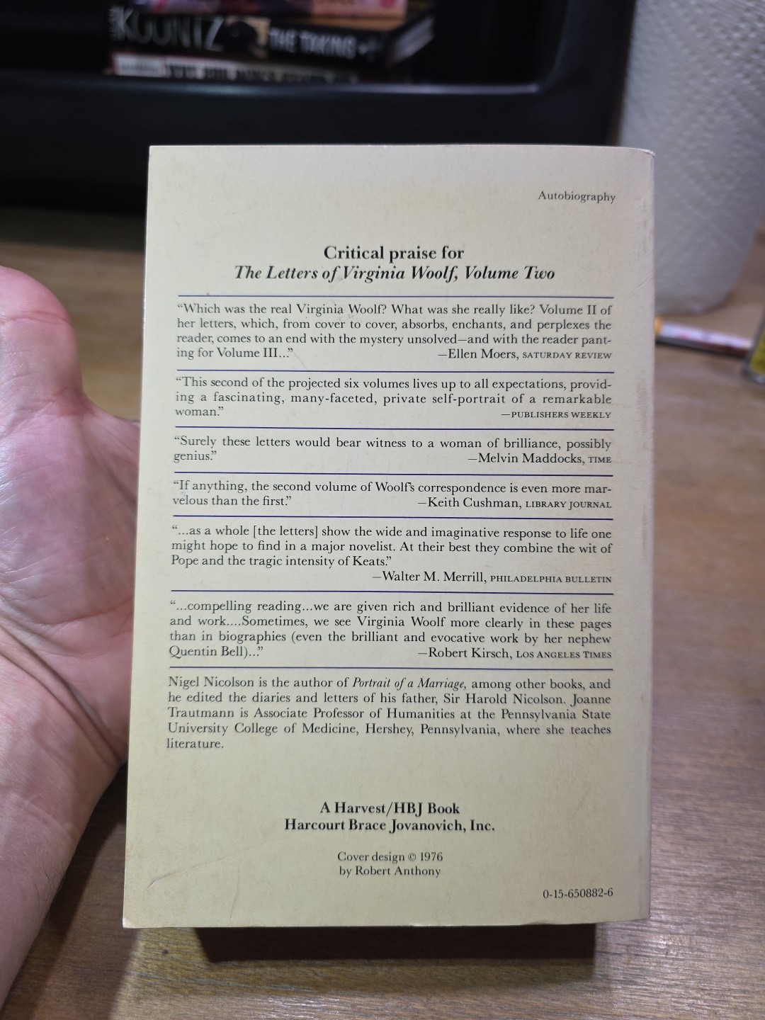The Letters of Virginia Woolf, Virginia Woolf, Paperback, 1978, 1st Edition