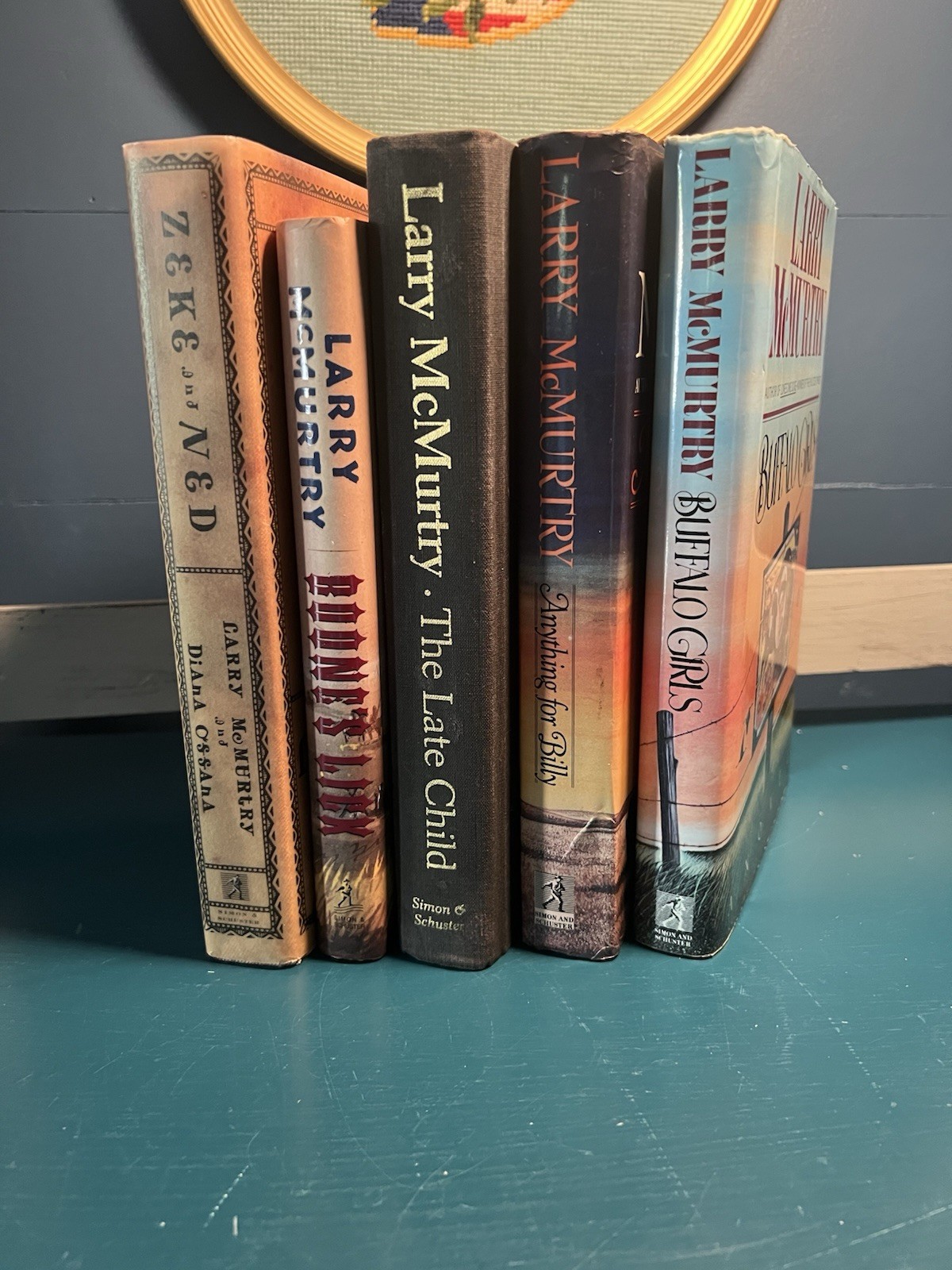 Lot 5 Larry McMurtry HC/DJ Buffalo Girls The Late Child Anything For Billy Etc