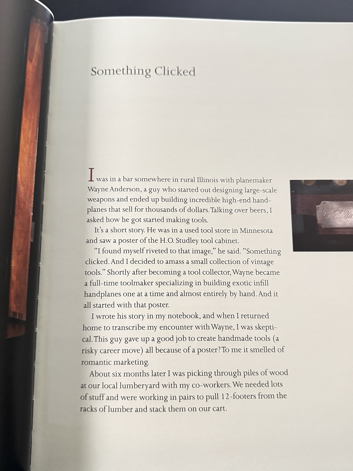 Virtuoso: The Tool Cabinet and Workbench of Henry O. Studley HC/DJ 2nd Printing