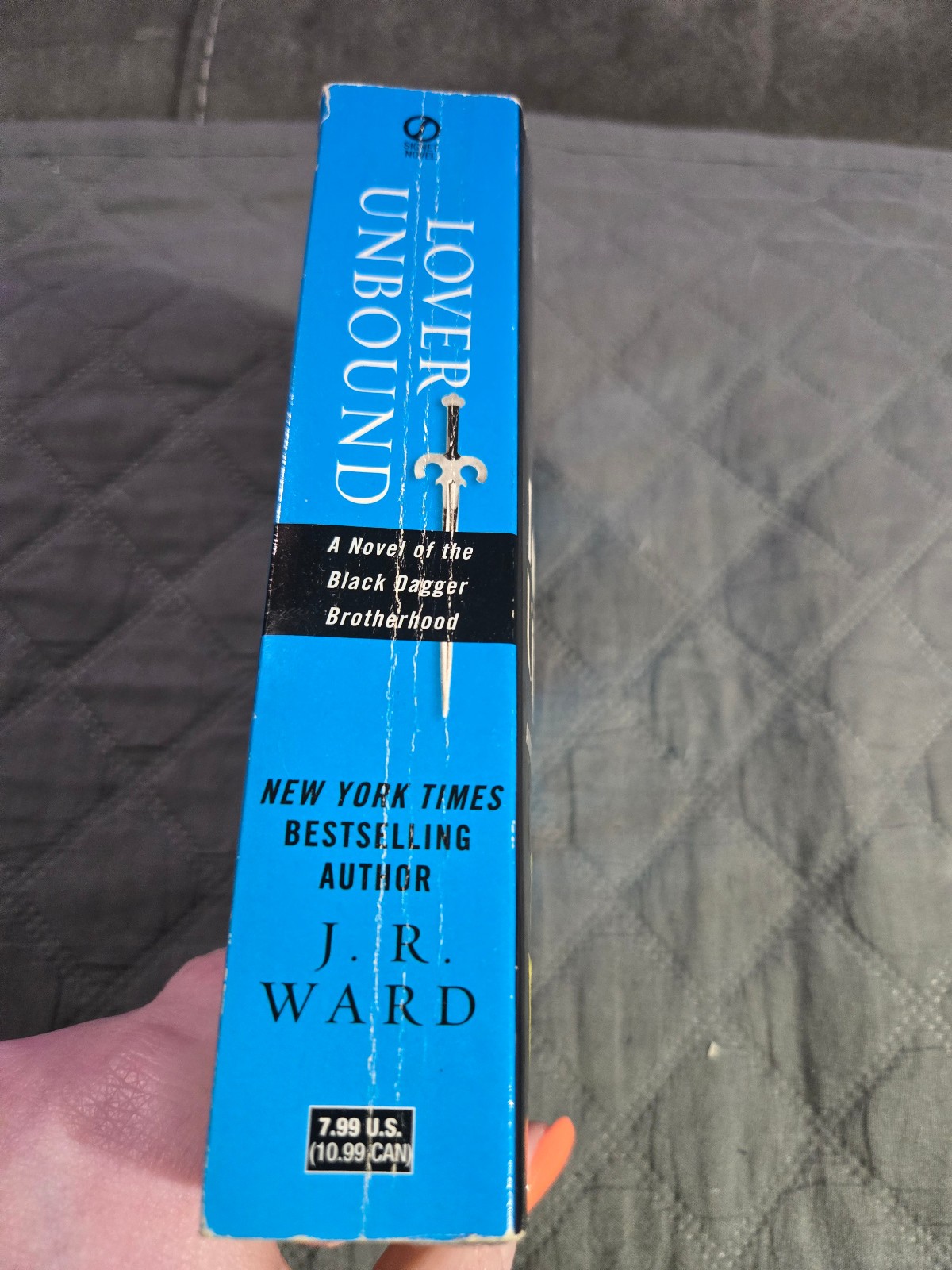 Lover Unbound by J.R. Ward, 1st Edition, Signed