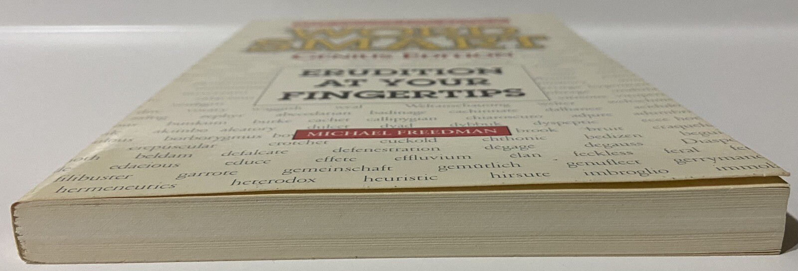 Word Smart : Genius Edition by Michael Freedman (1996 2nd Paperback)