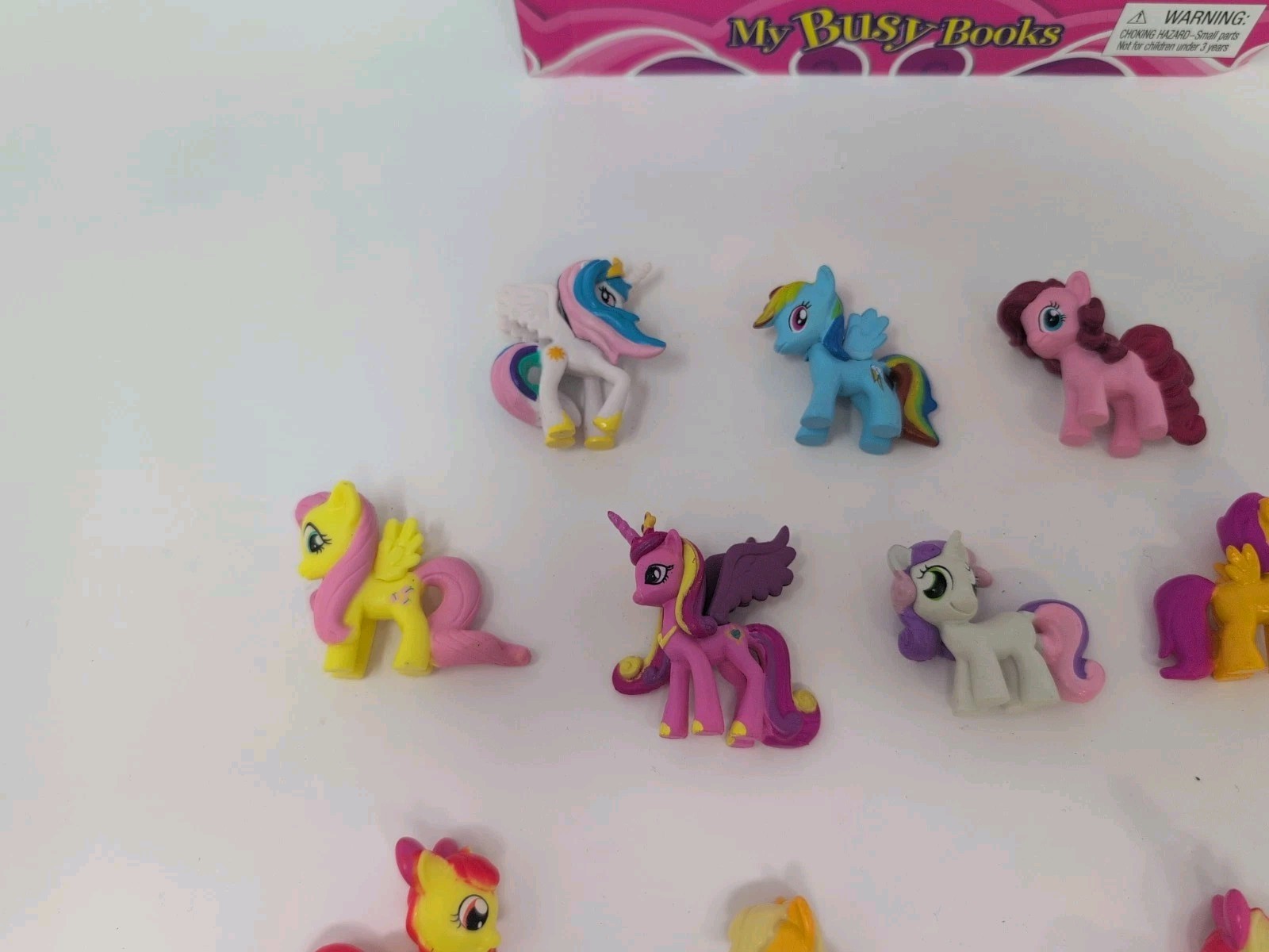 My Little Pony-My Busy Books-2016 G4 Includes 14 Figures,Book-Read Description